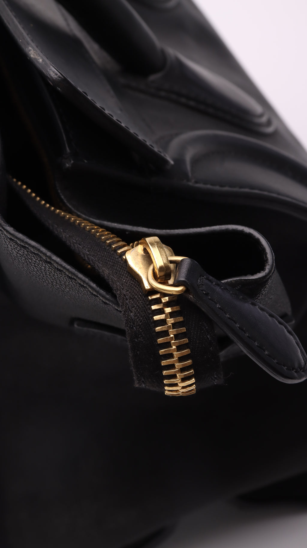 Celine Luggage Mini Handbag - Black