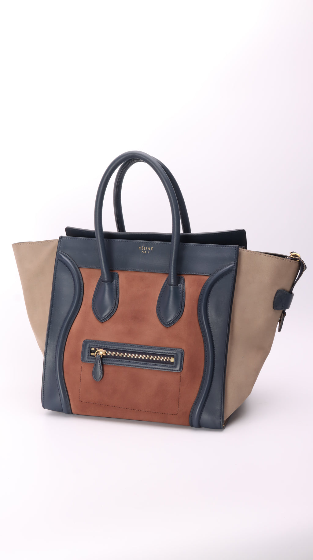 Celine Luggage Mini Handbag - Multicolor