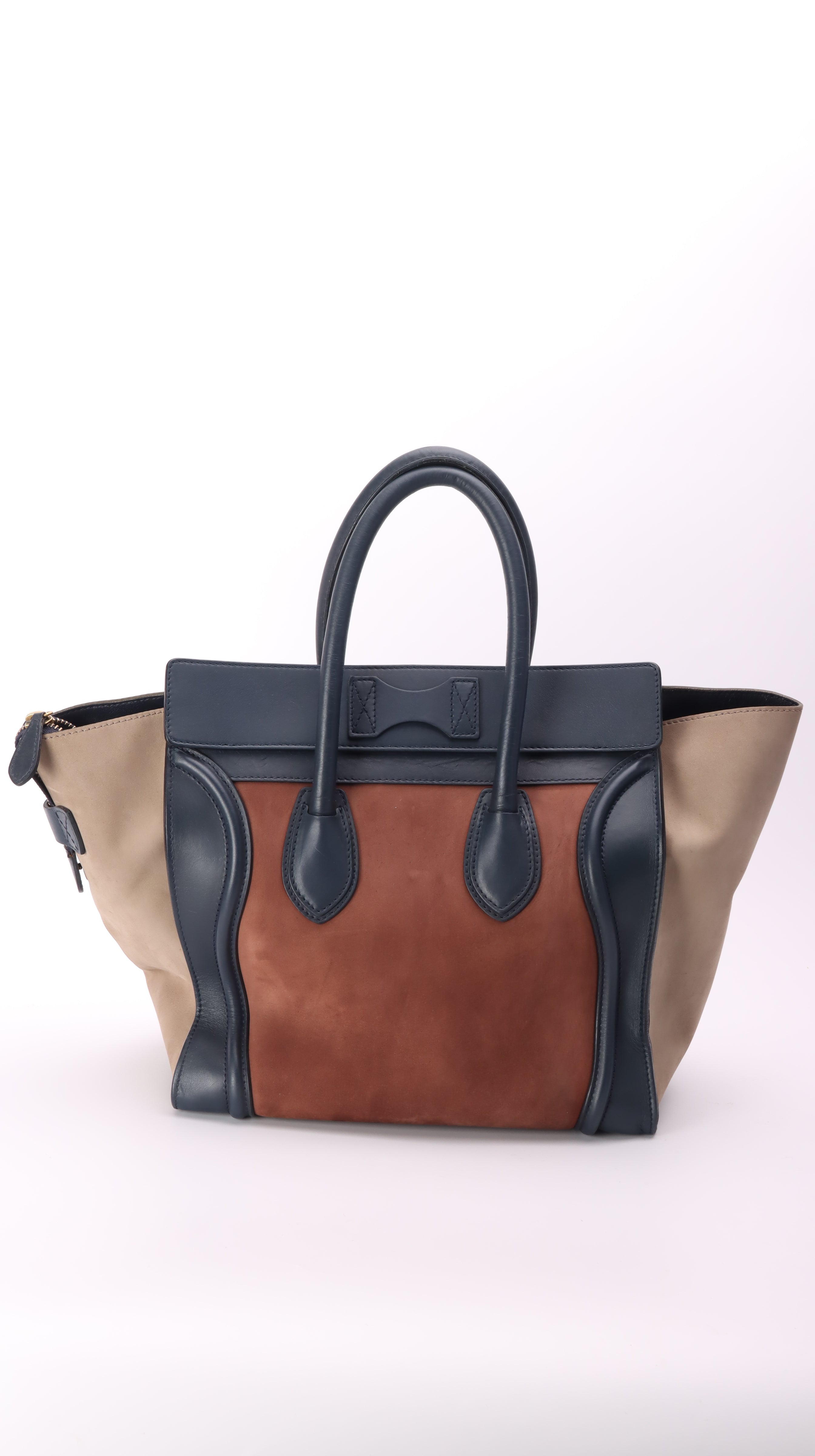 Celine Luggage Mini Handbag - Multicolor