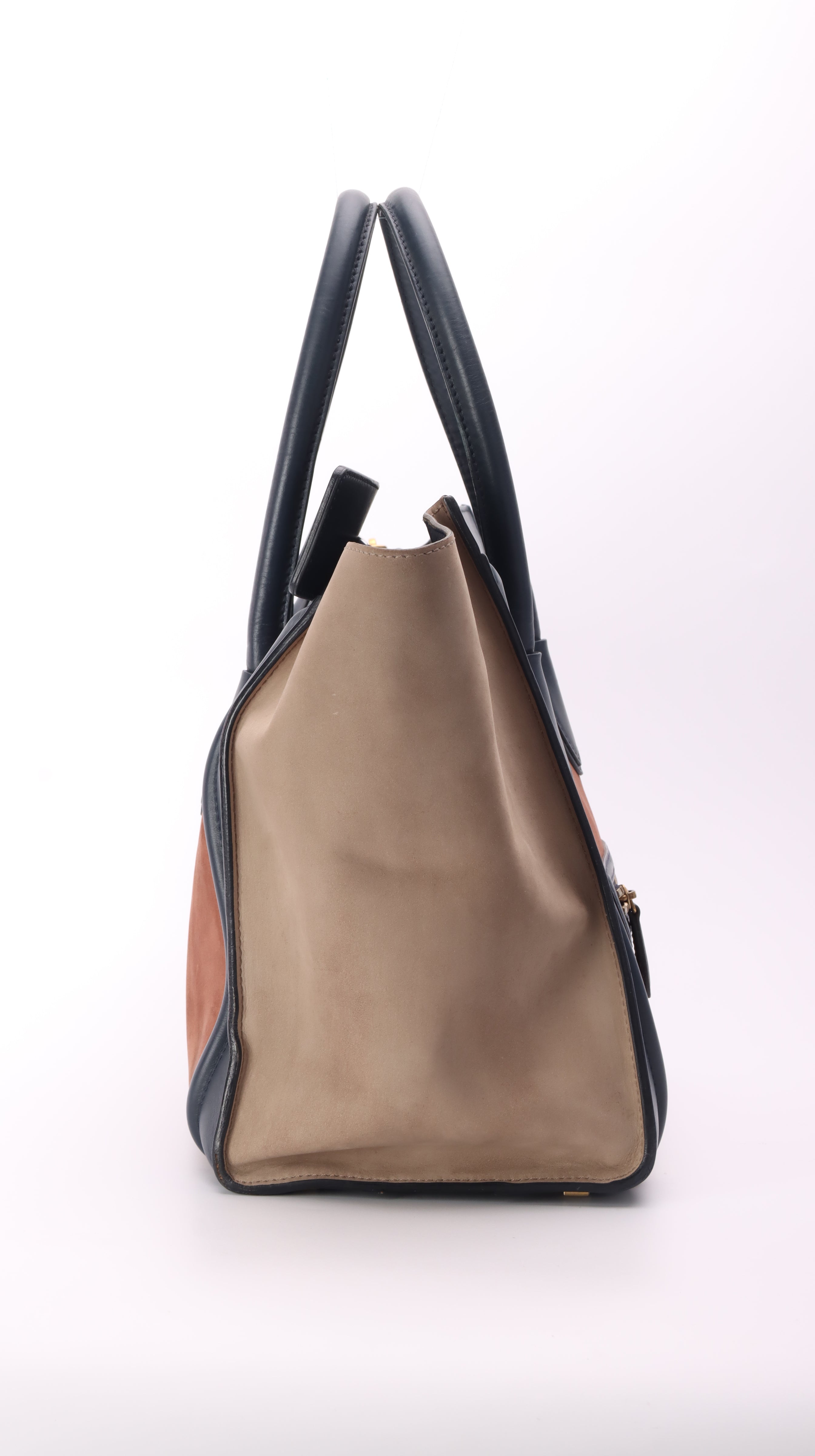 Celine Luggage Mini Handbag - Multicolor