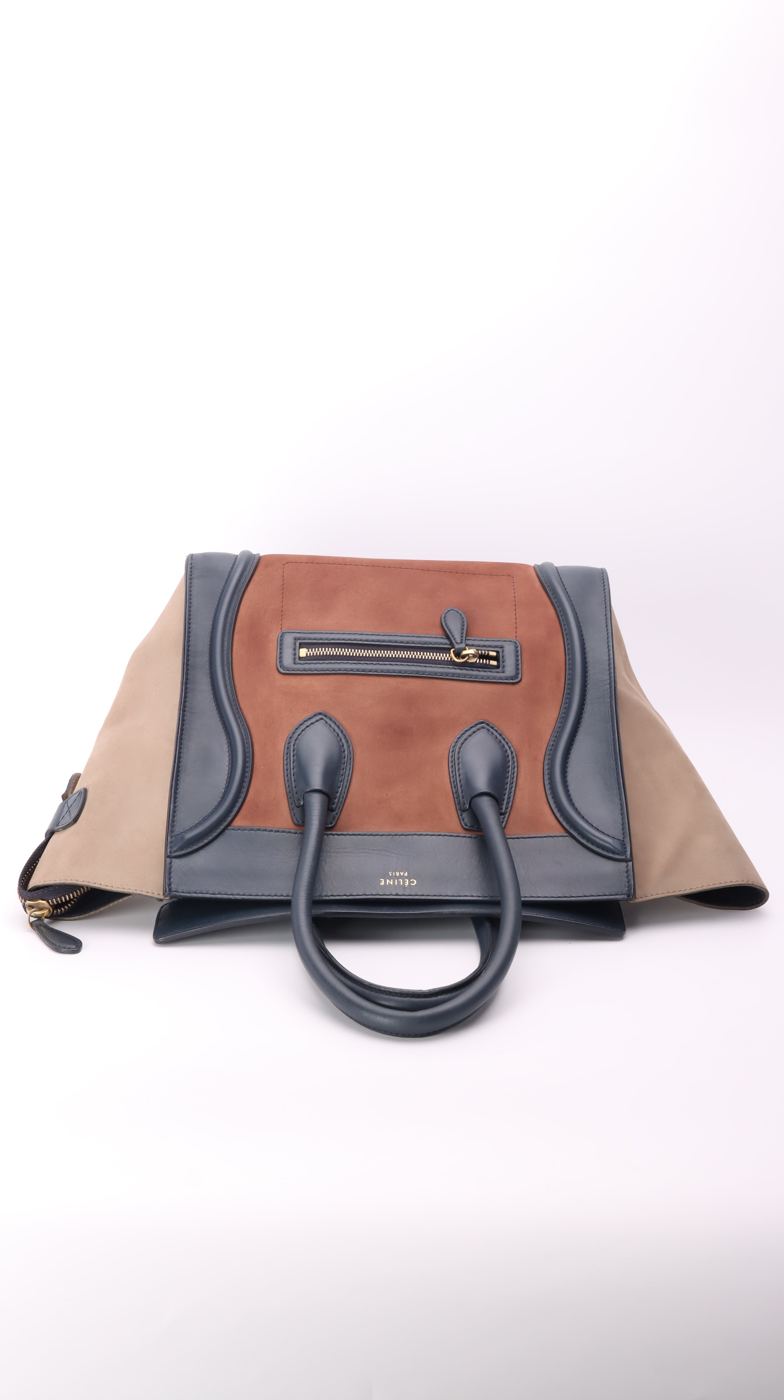 Celine Luggage Mini Handbag - Multicolor