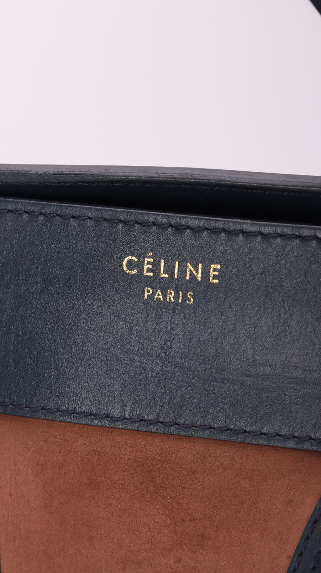 Celine Luggage Mini Handbag - Multicolor