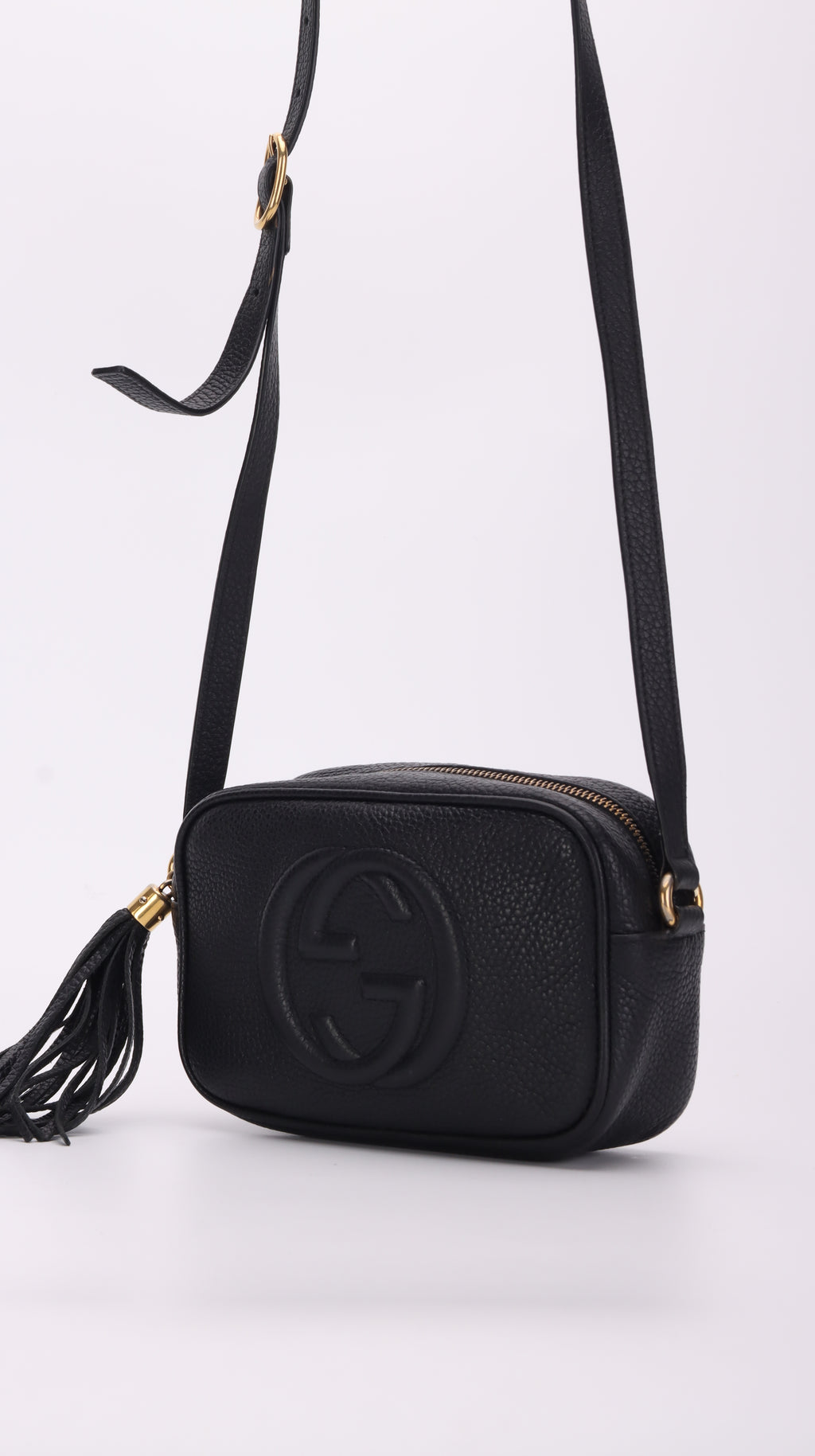 Gucci Soho Disco Shoulder Bag Black