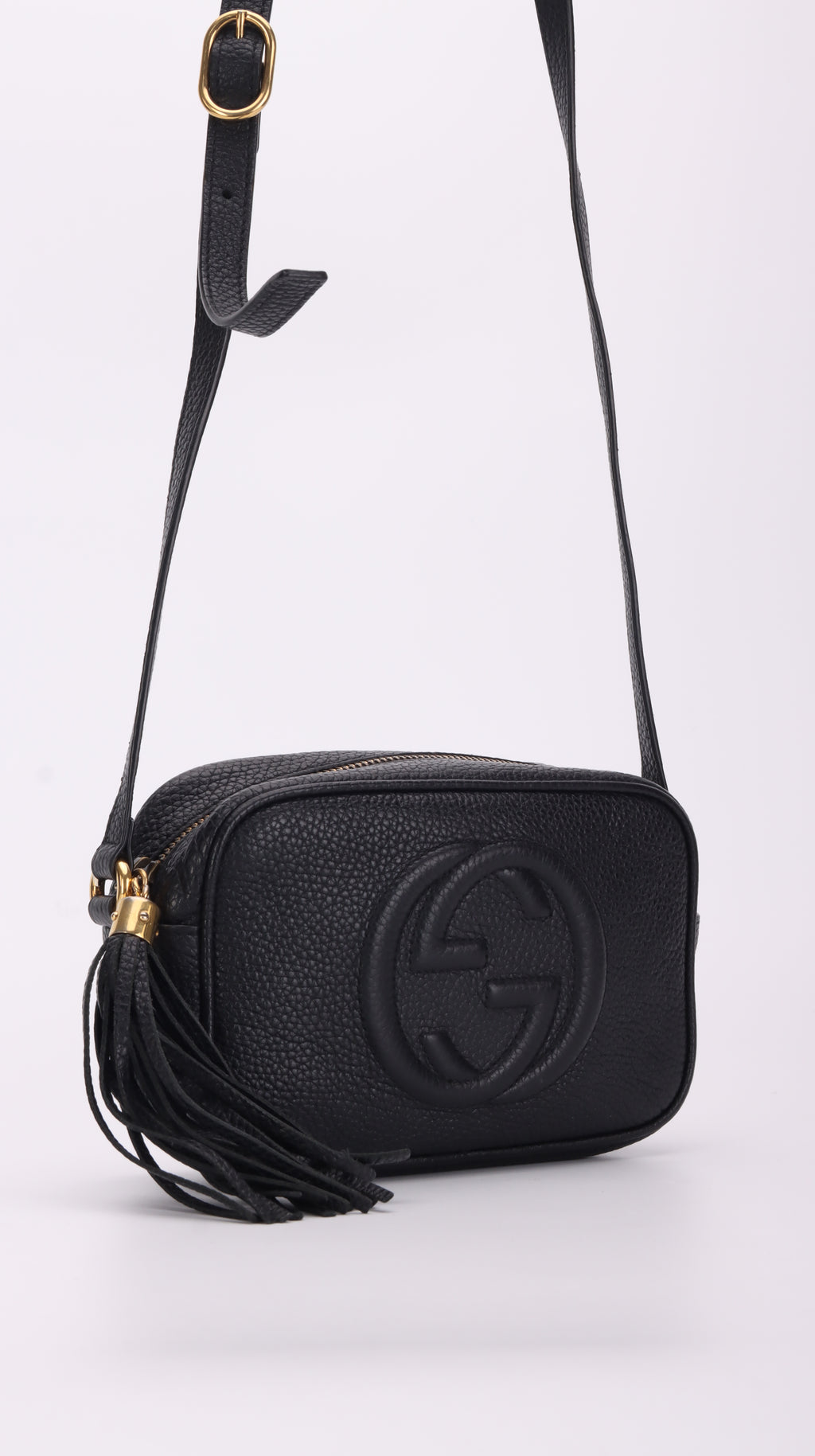 Gucci Soho Disco Shoulder Bag Black