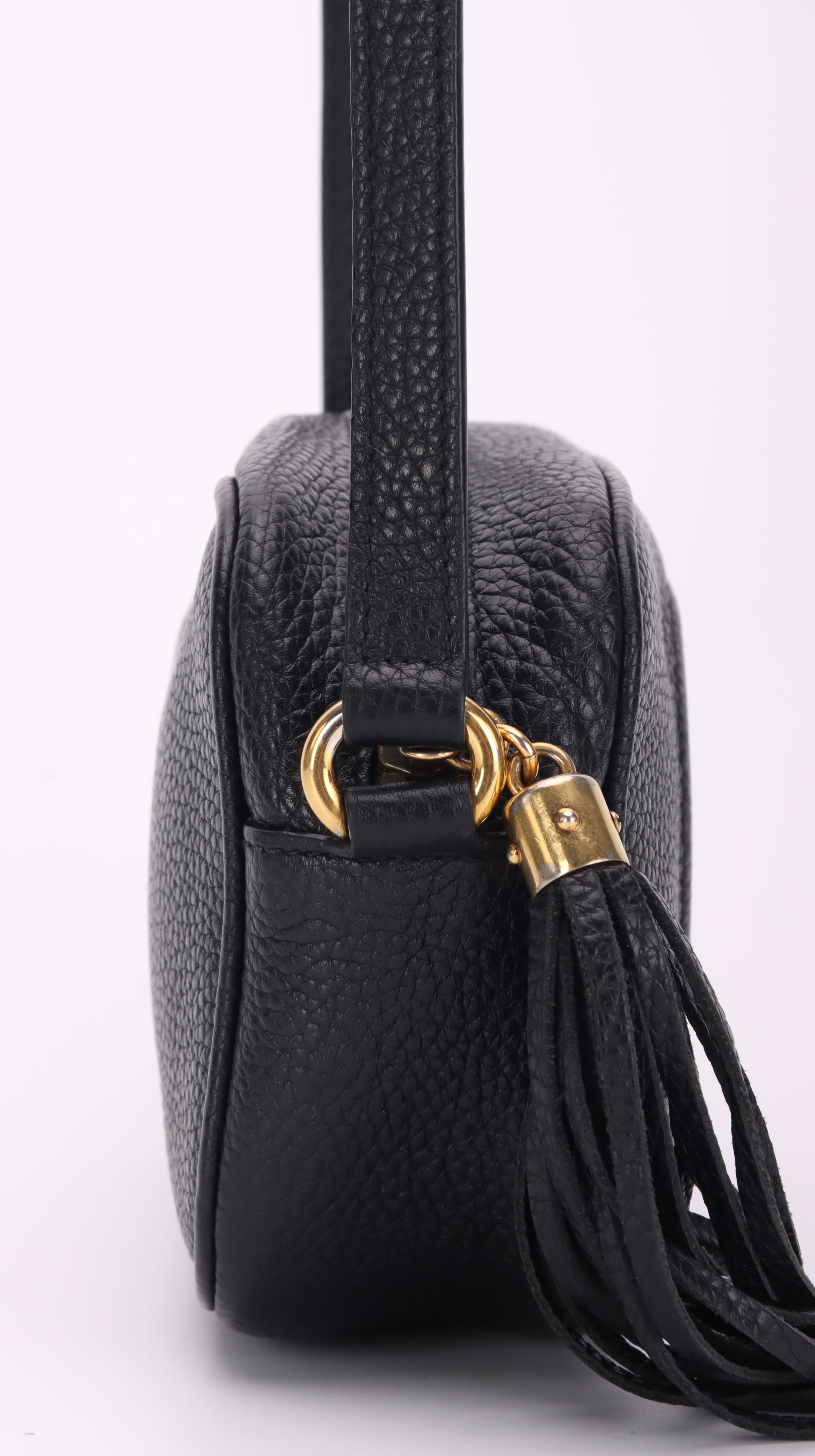 Gucci Soho Disco Shoulder Bag Black