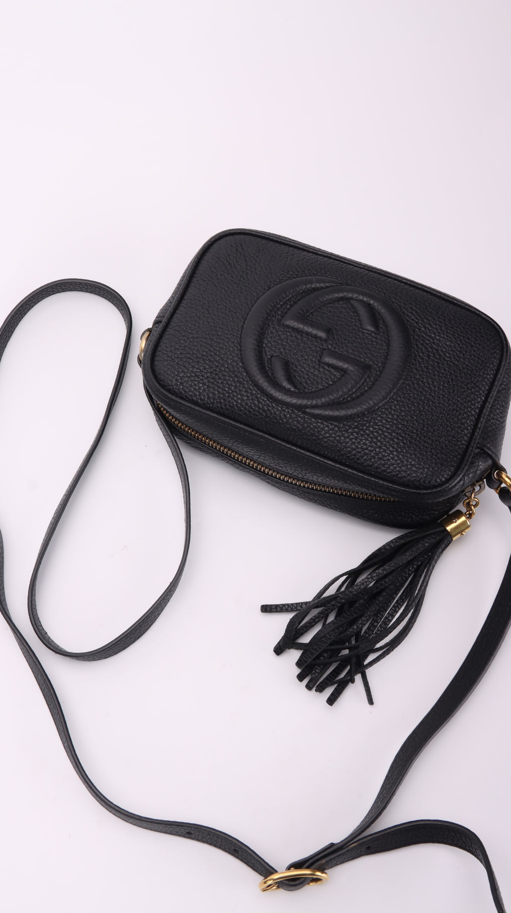 Gucci Soho Disco Shoulder Bag Black
