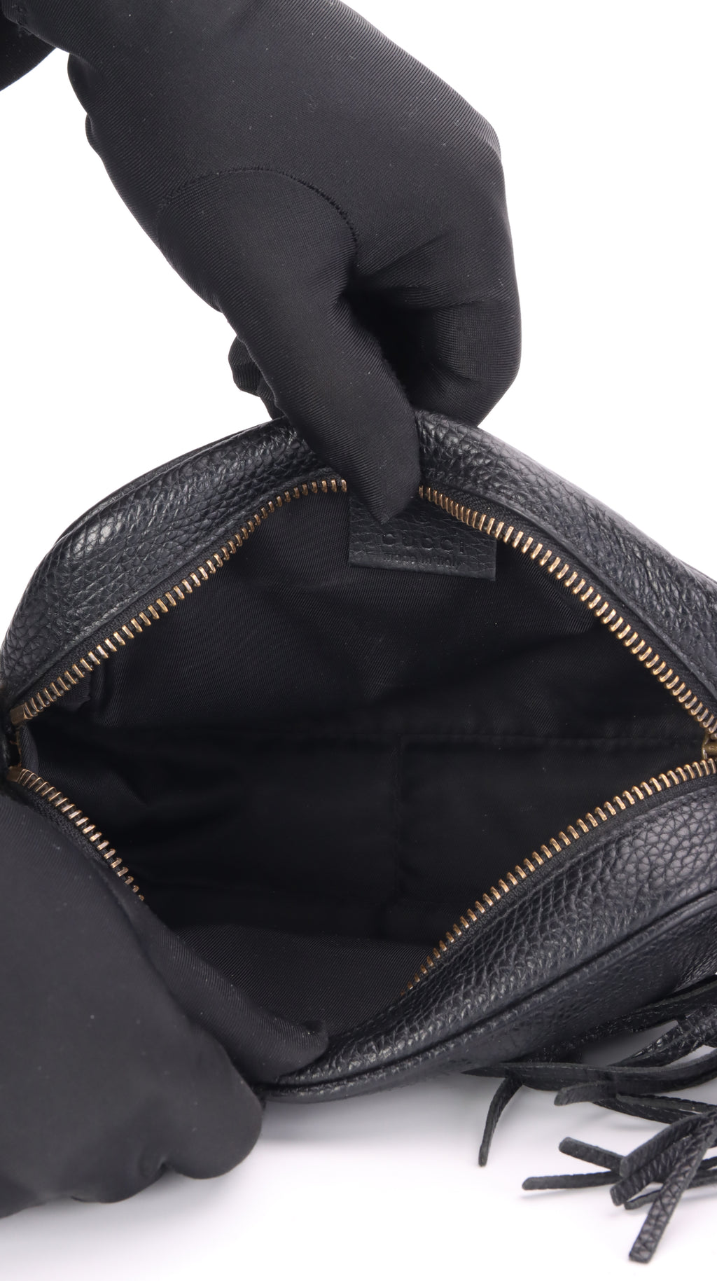 Gucci Soho Disco Shoulder Bag Black