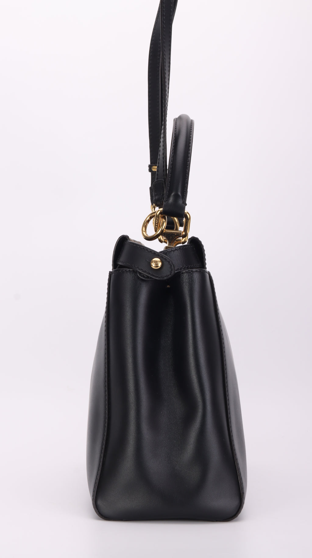 Fendi Peekaboo Shoulder Bag Black