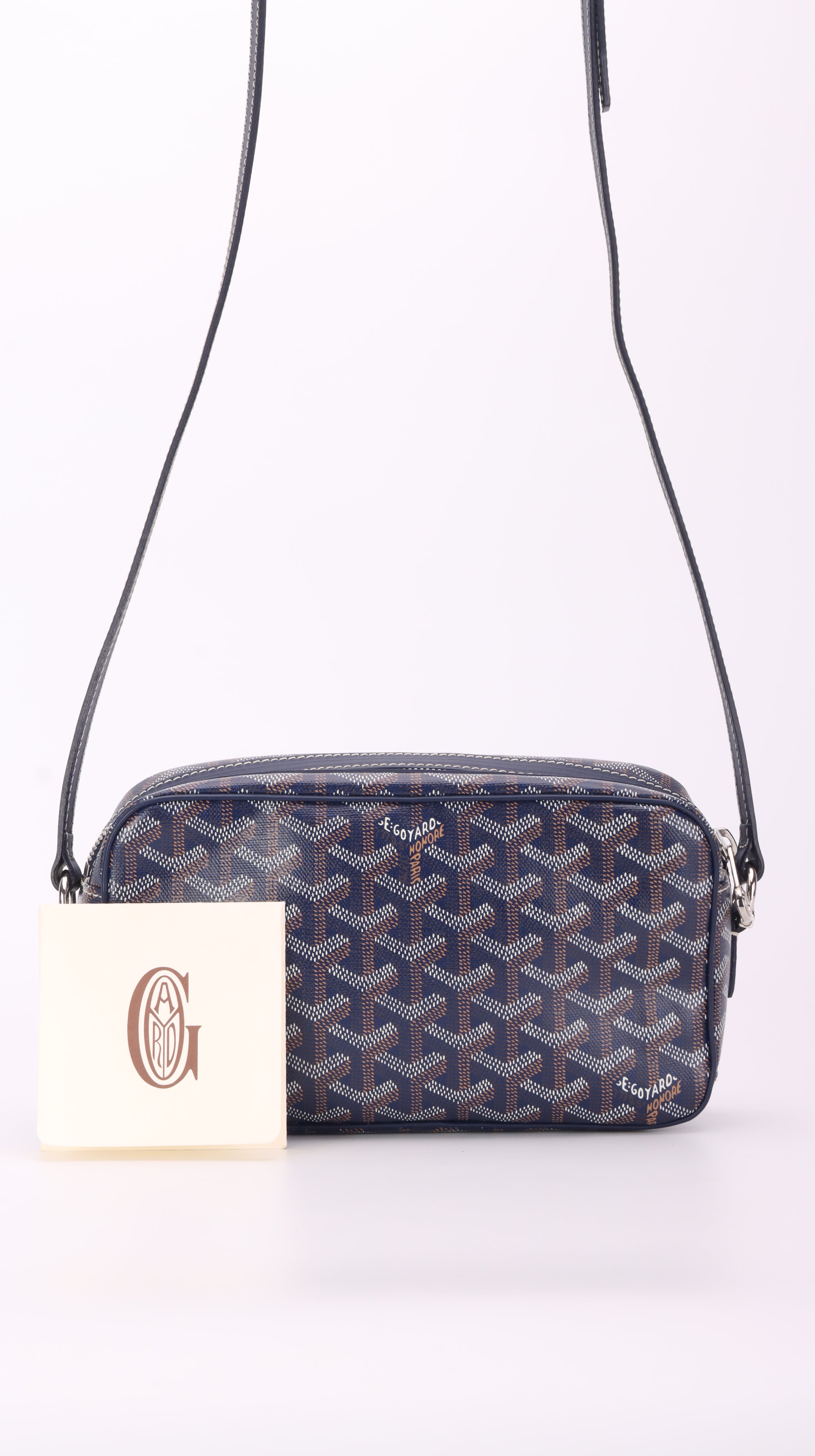 Goyard Cap Vert Shoulder Bag Blue