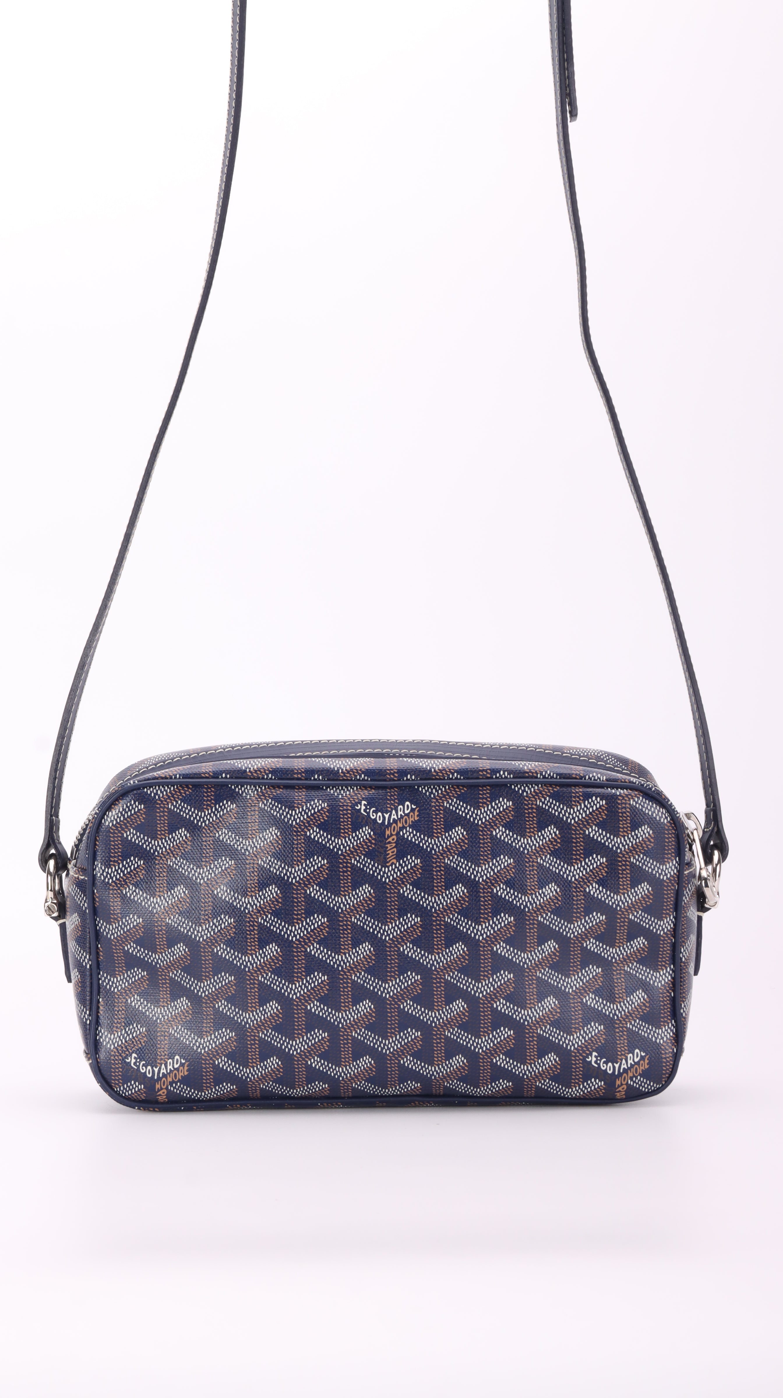 Goyard Cap Vert Shoulder Bag Blue