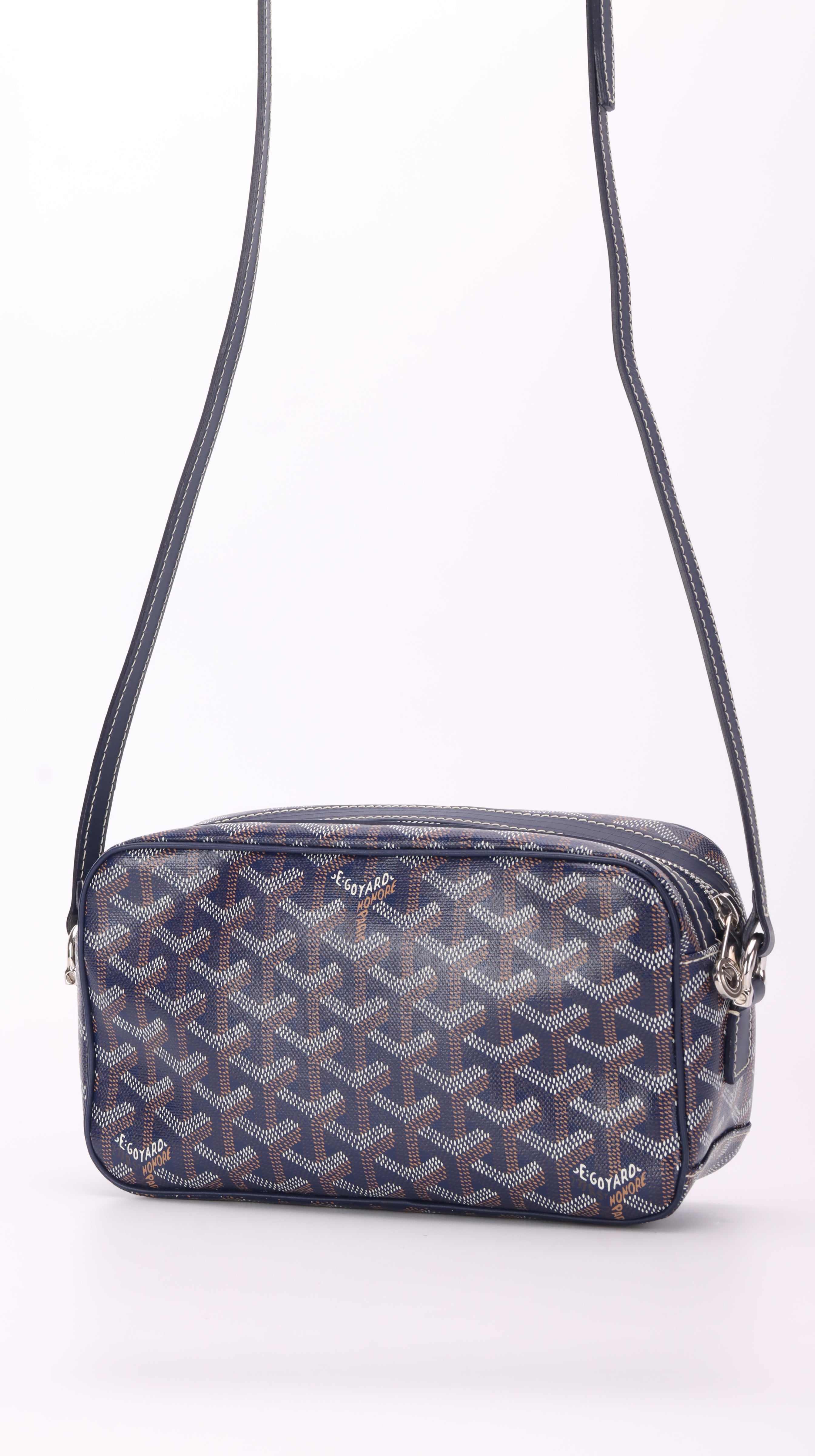 Goyard Cap Vert Shoulder Bag Blue