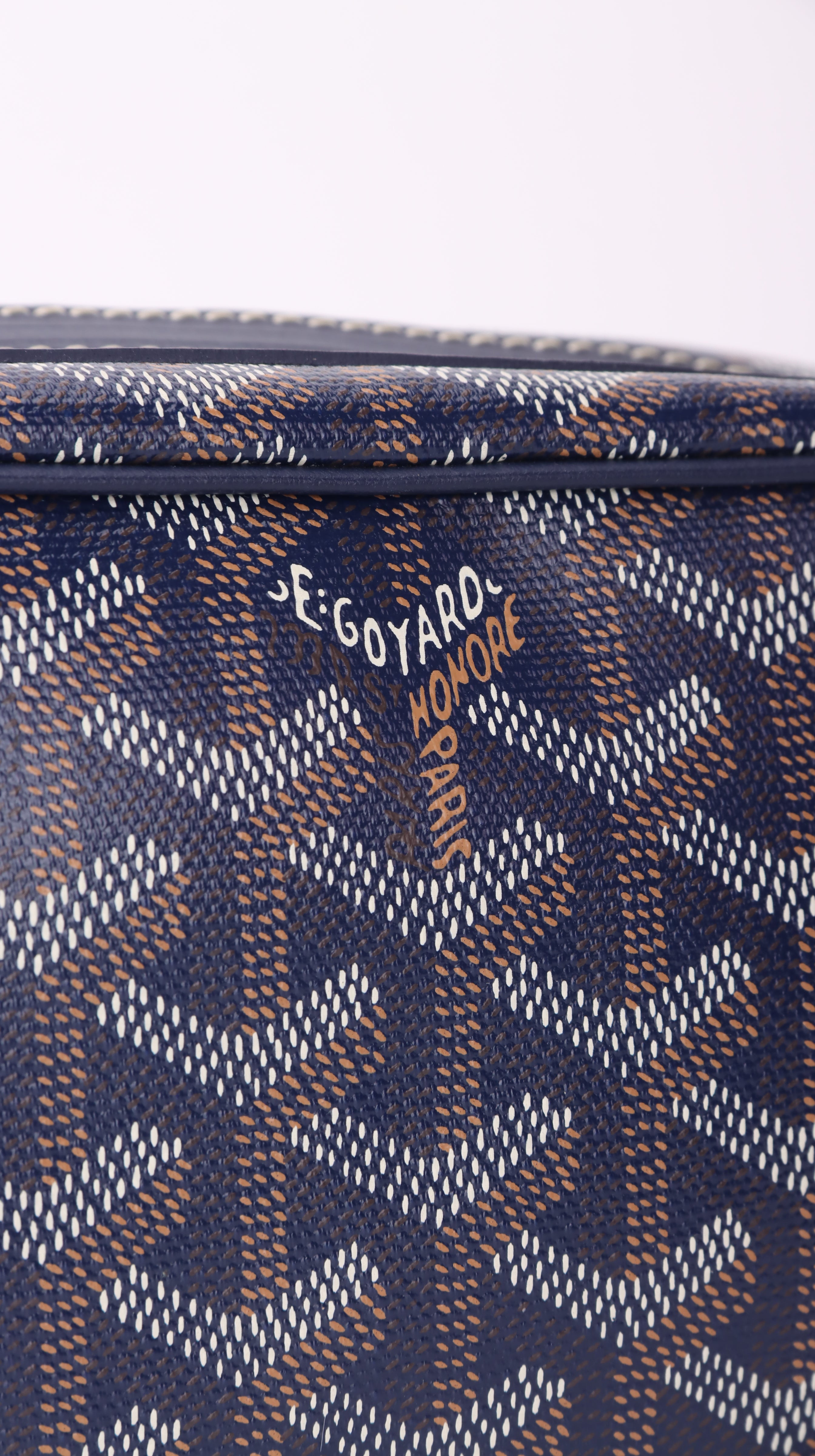 Goyard Cap Vert Shoulder Bag Blue