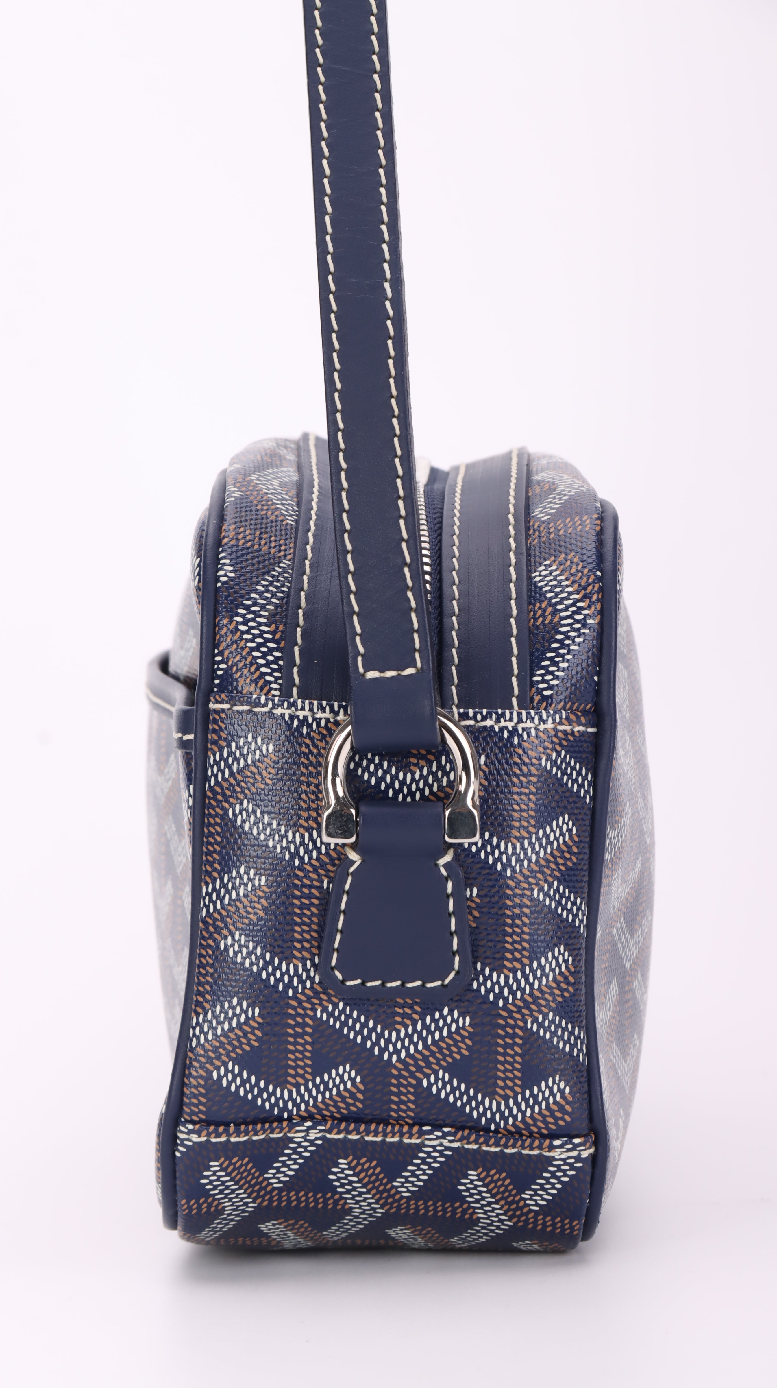 Goyard Cap Vert Shoulder Bag Blue