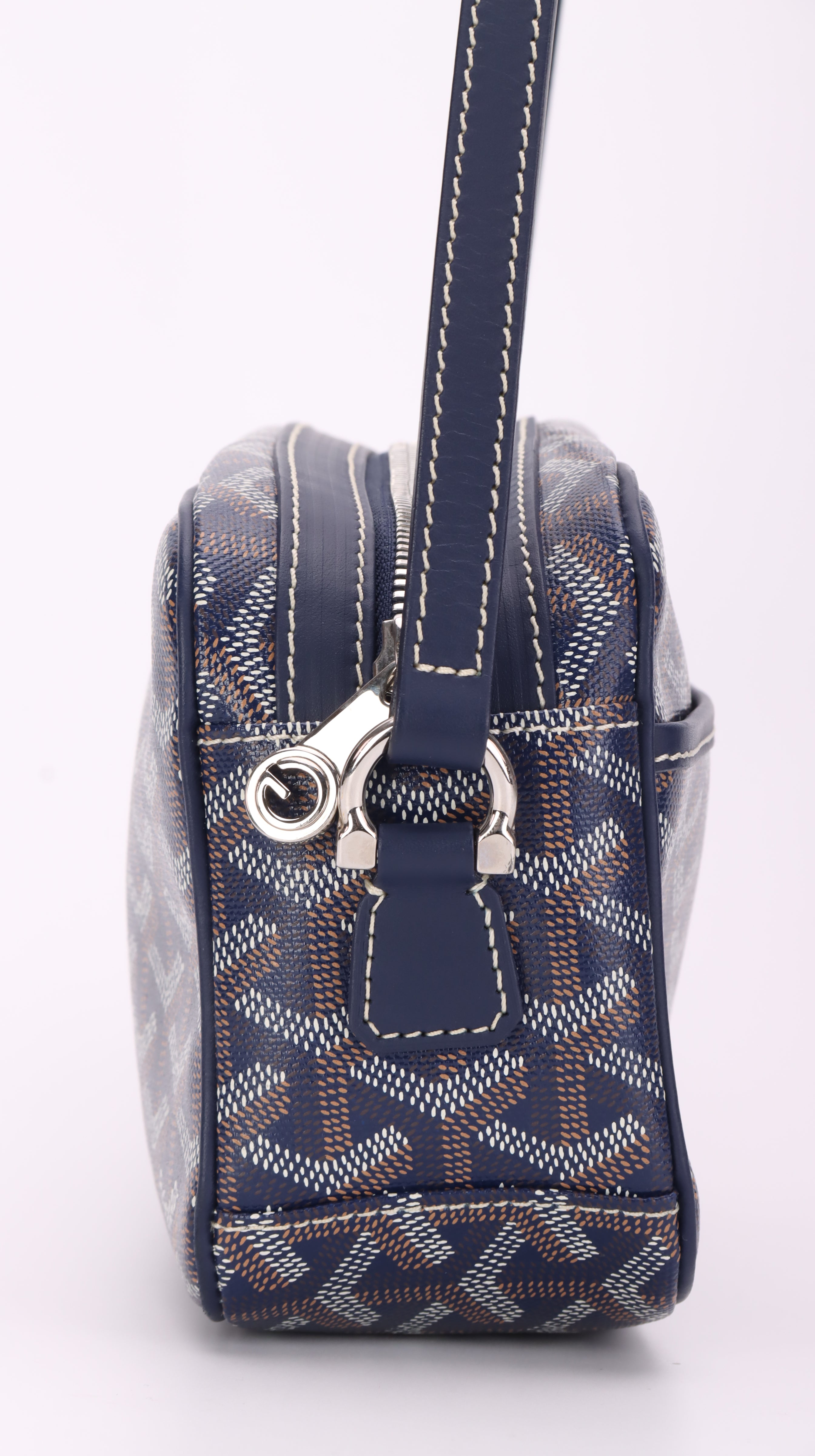 Goyard Cap Vert Shoulder Bag Blue