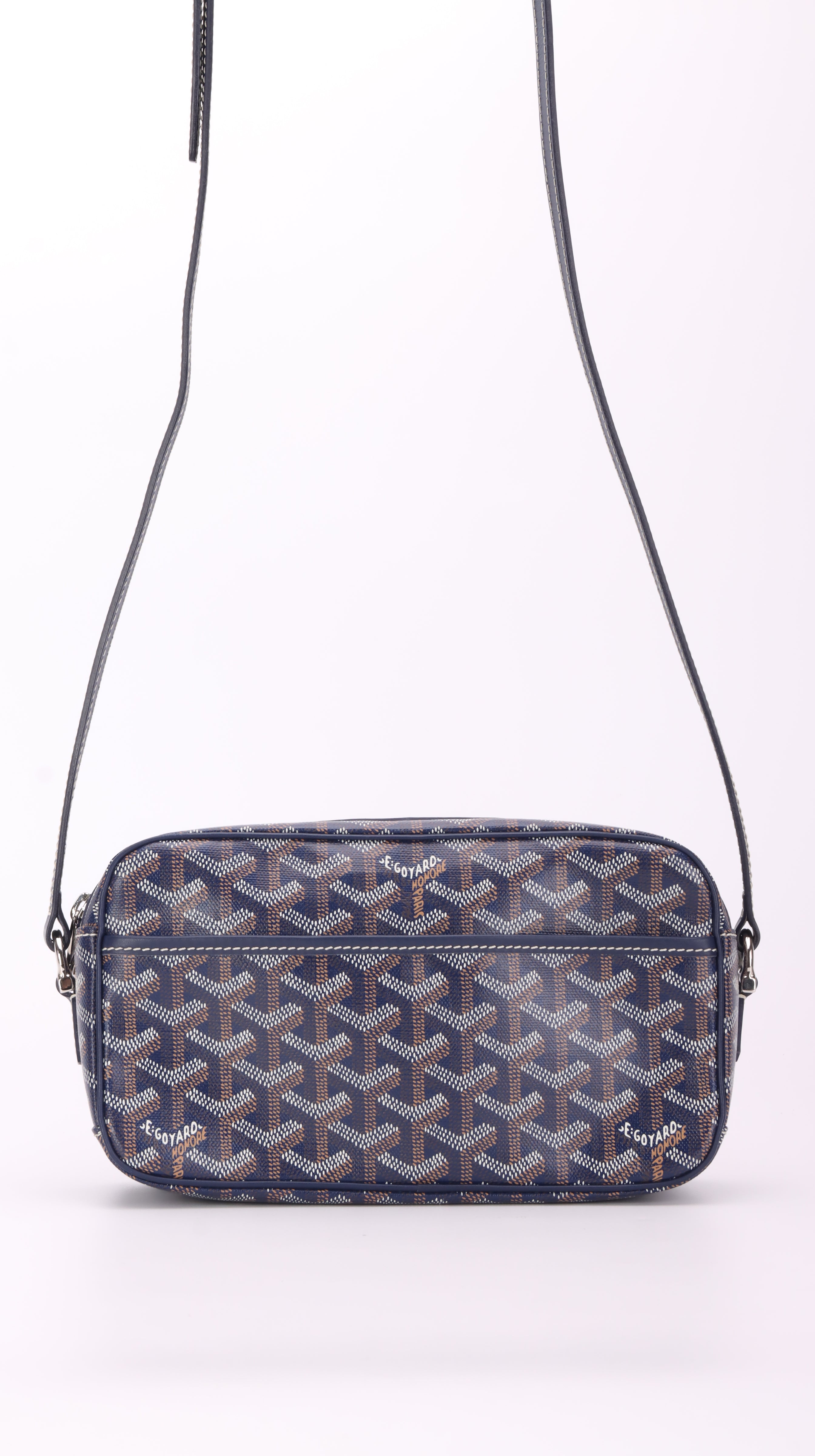 Goyard Cap Vert Shoulder Bag Blue