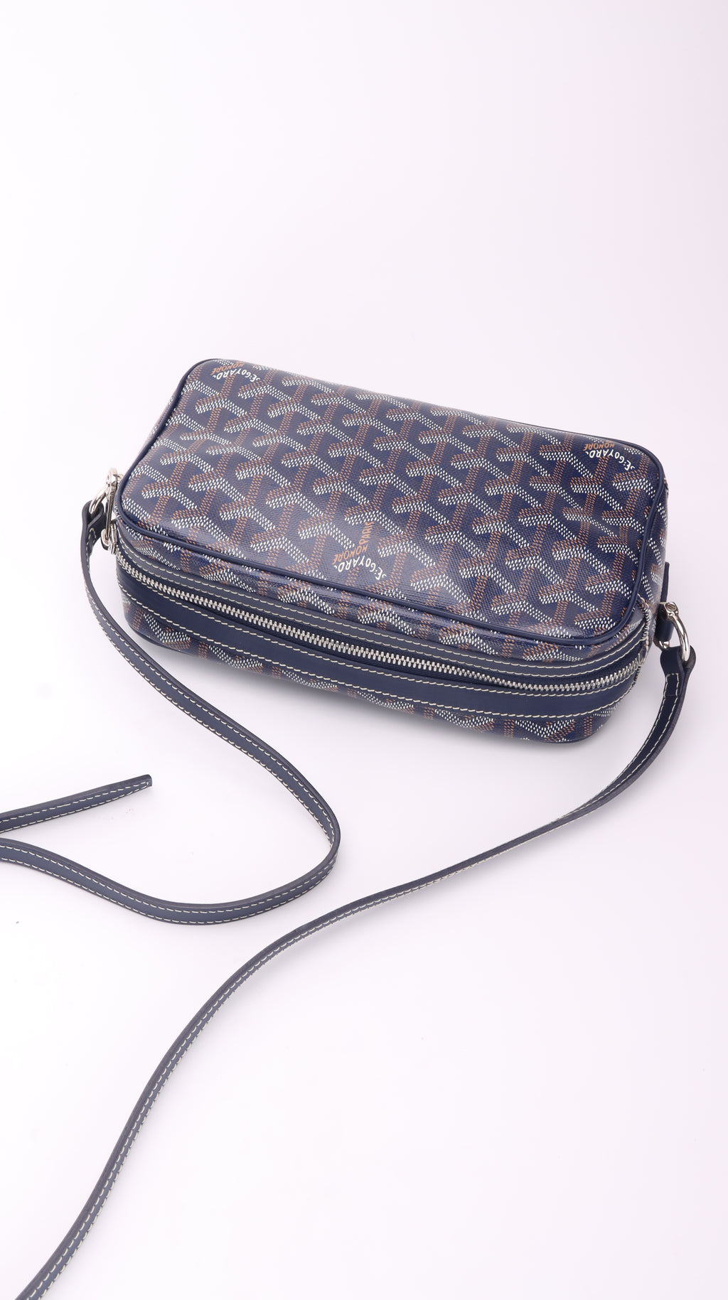 Goyard Cap Vert Shoulder Bag Blue
