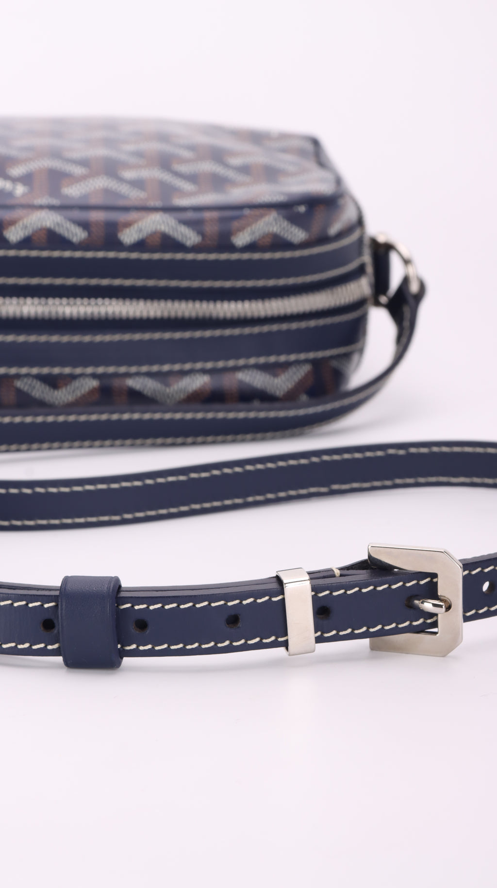 Goyard Cap Vert Shoulder Bag Blue