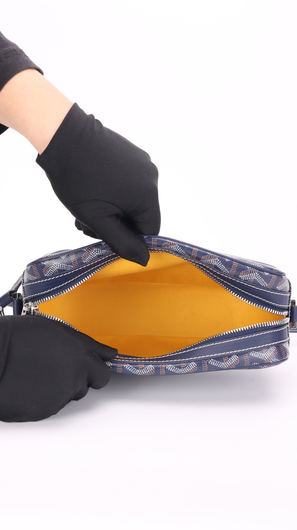 Goyard Cap Vert Shoulder Bag Blue
