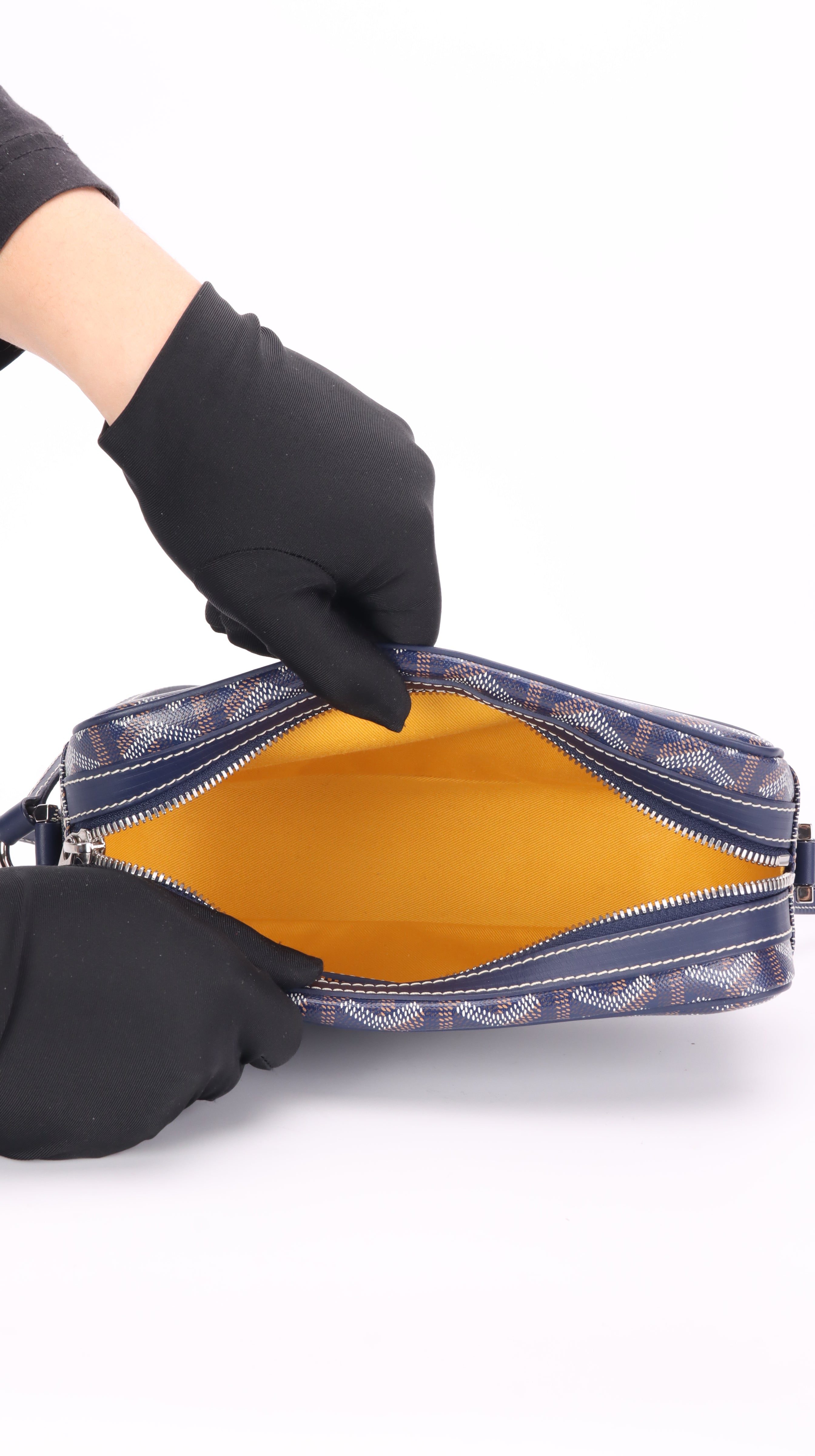 Goyard Cap Vert Shoulder Bag Blue
