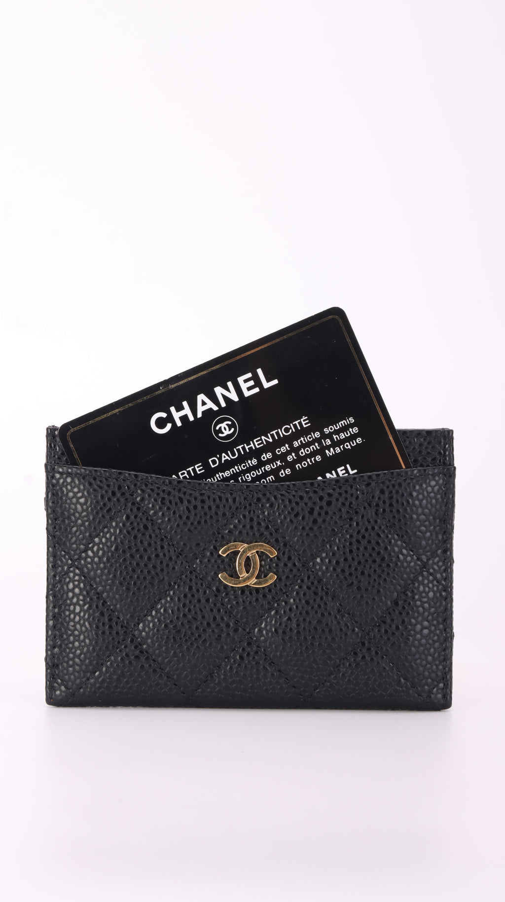 Chanel Classic Card Holder Black