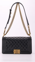 Chanel LeBoy Shoulder Bag Black