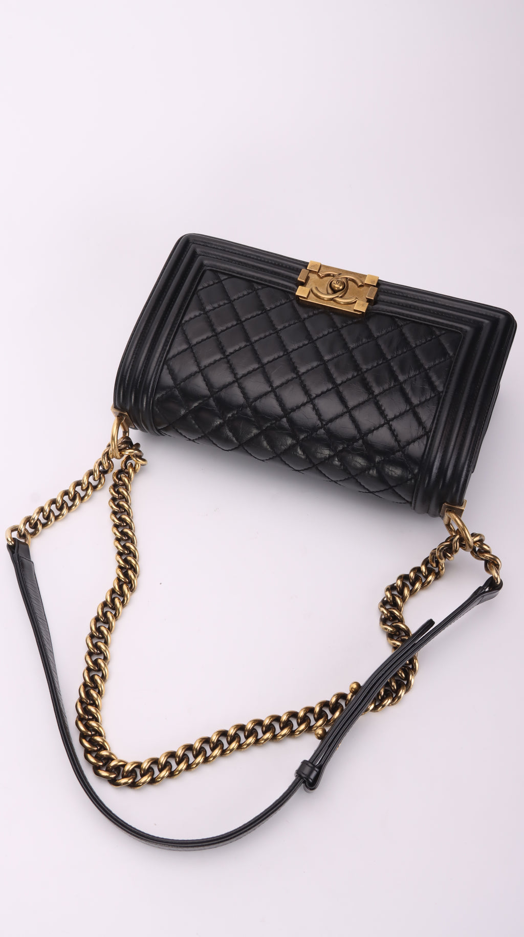 Chanel LeBoy Shoulder Bag Black