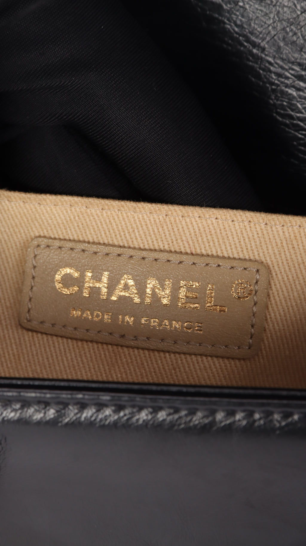 Chanel LeBoy Shoulder Bag Black