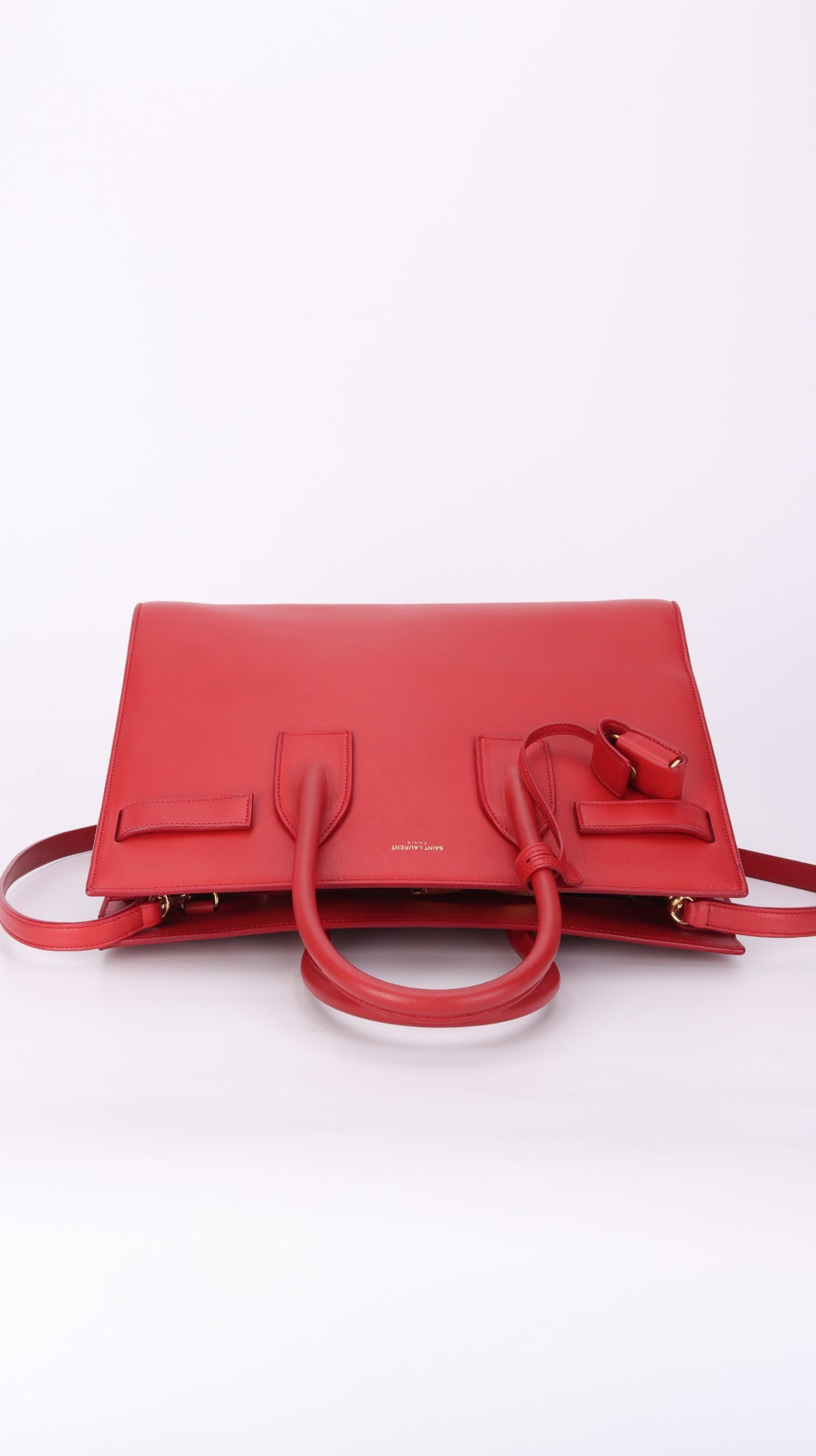 Saint Laurent Sac De Jour Shoulder Bag - Red