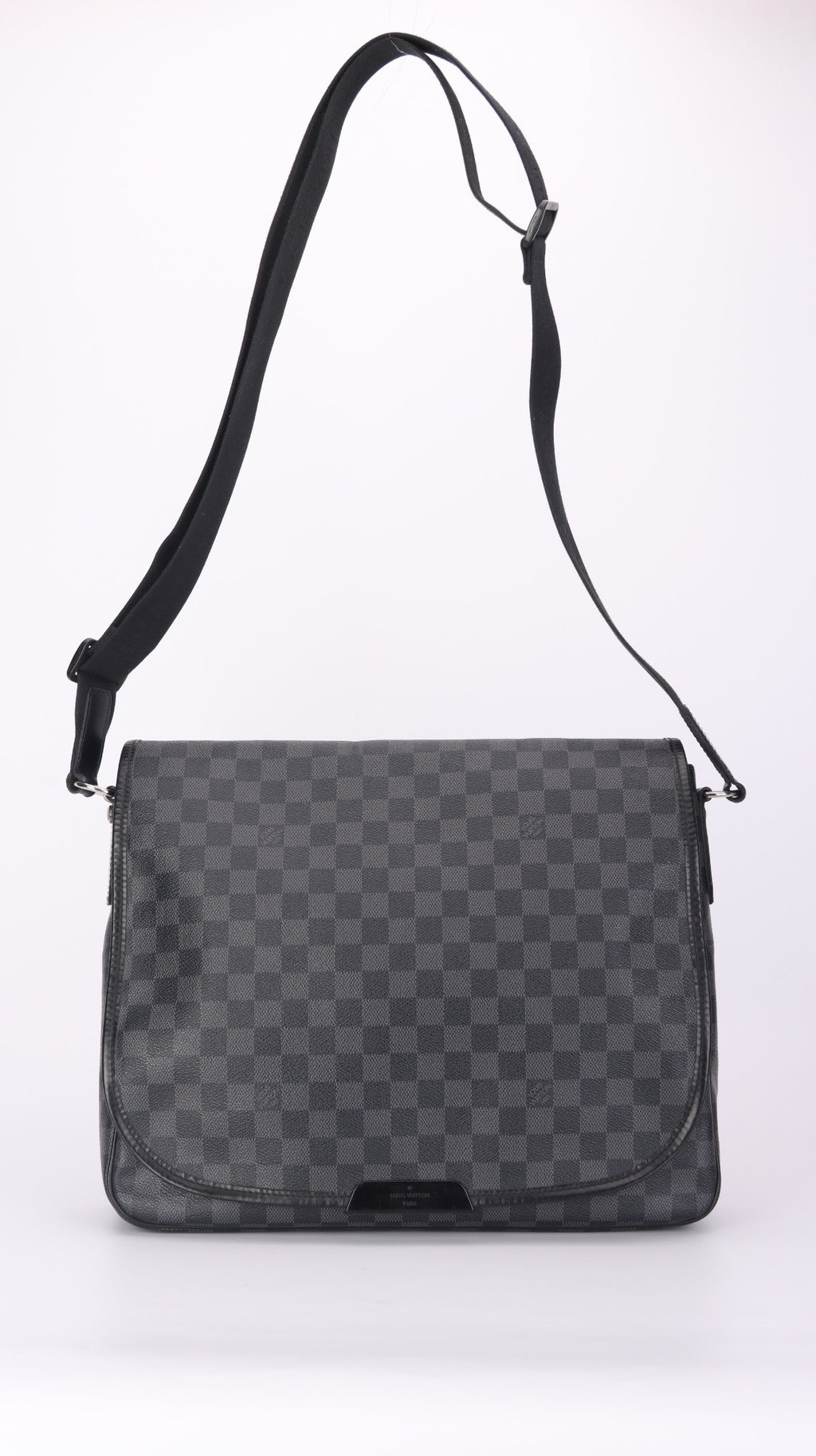 Louis Vuitton Messenger Shoulder Bag - Black