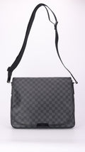 Louis Vuitton Messenger Shoulder Bag - Black