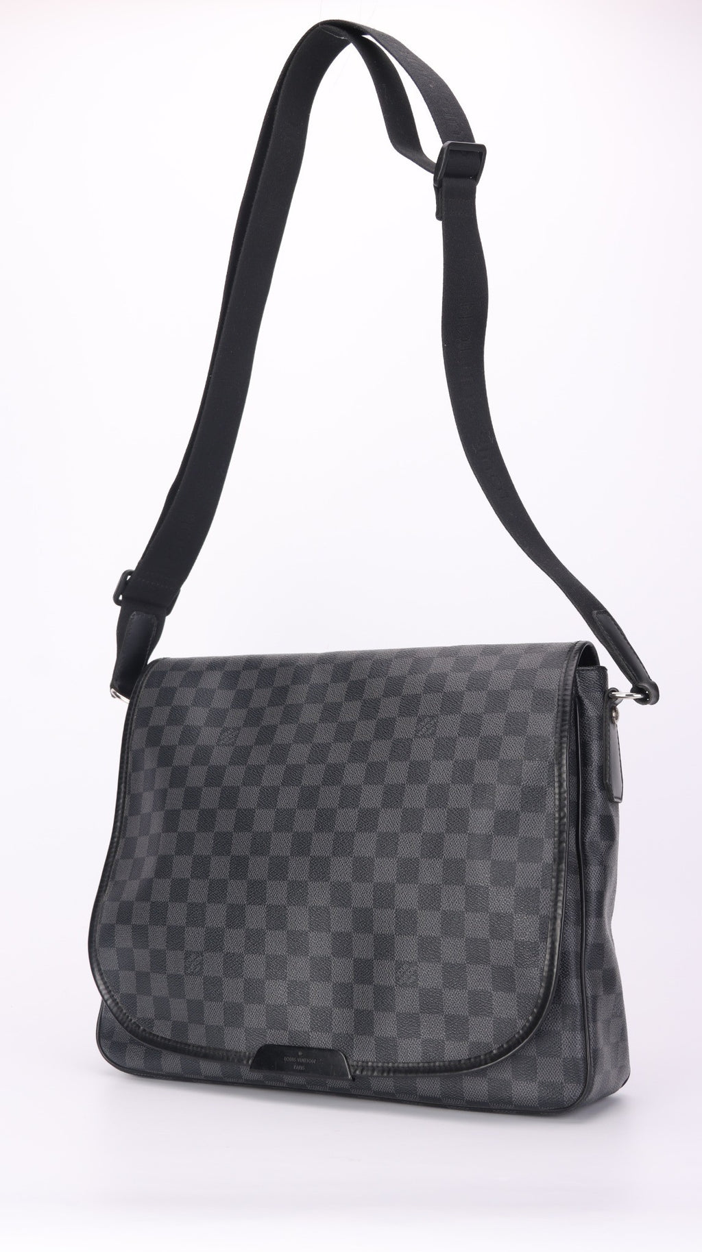 Louis Vuitton Messenger Shoulder Bag - Black