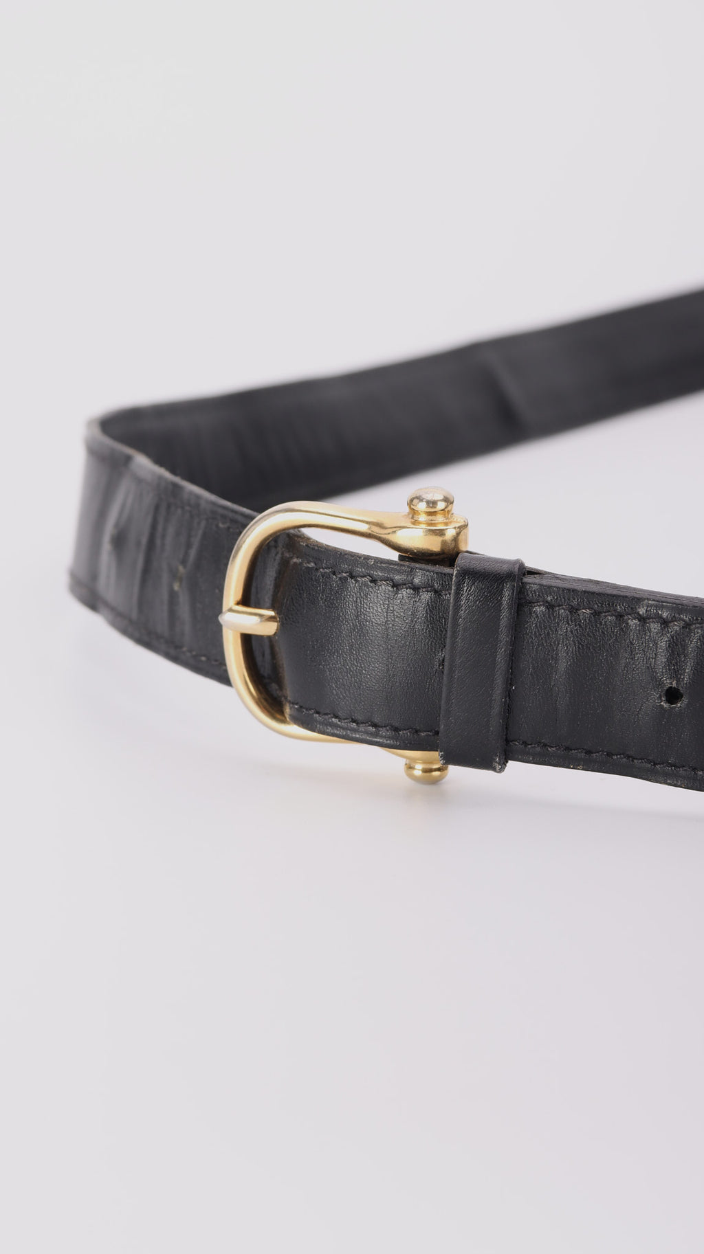 Celine Vintage Box Shoulder Bag - Black
