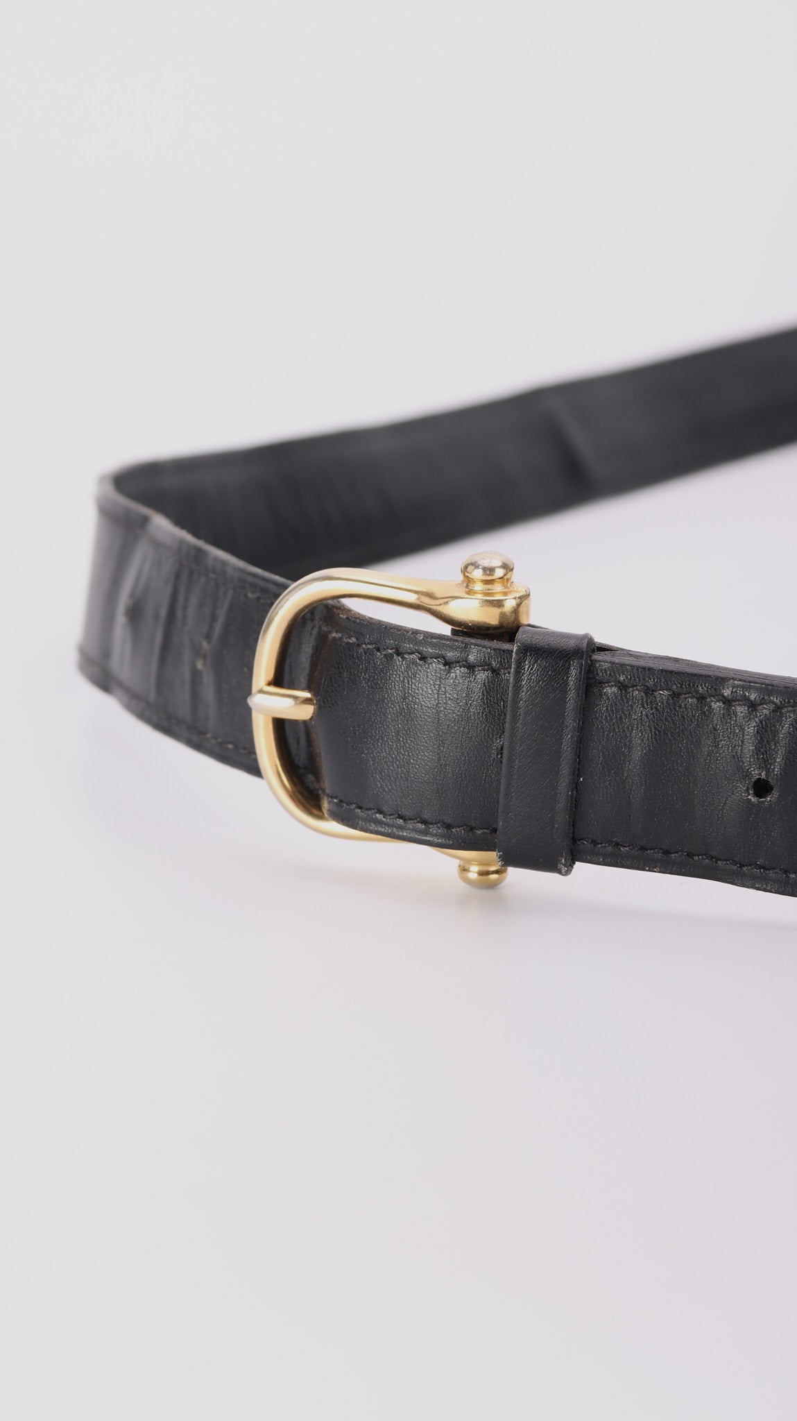 Celine Vintage Box Shoulder Bag - Black