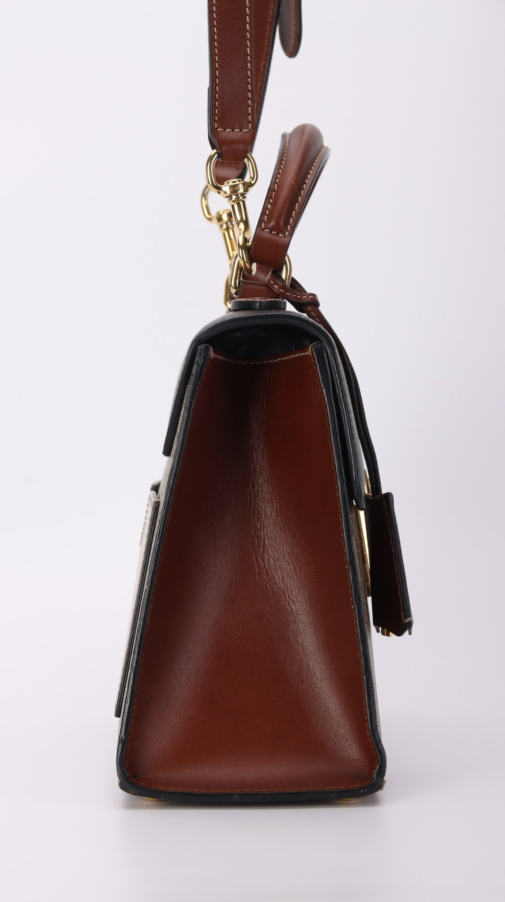 Gucci Padlock Shoulder Bag - Black