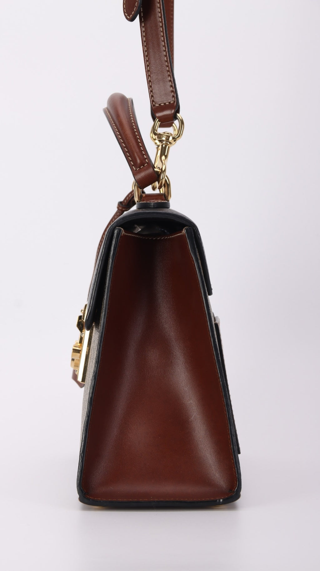 Gucci Padlock Shoulder Bag - Black