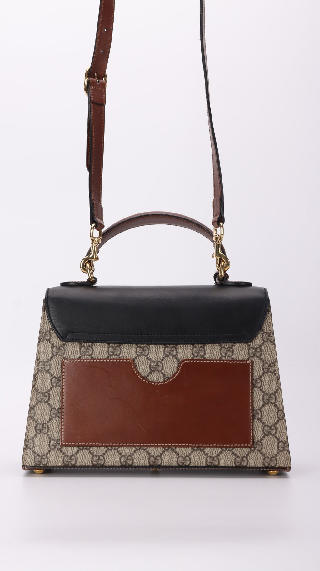 Gucci Padlock Shoulder Bag - Black