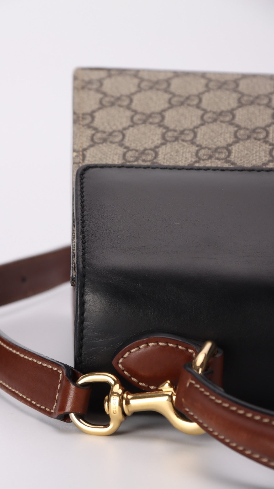 Gucci Padlock Shoulder Bag - Black