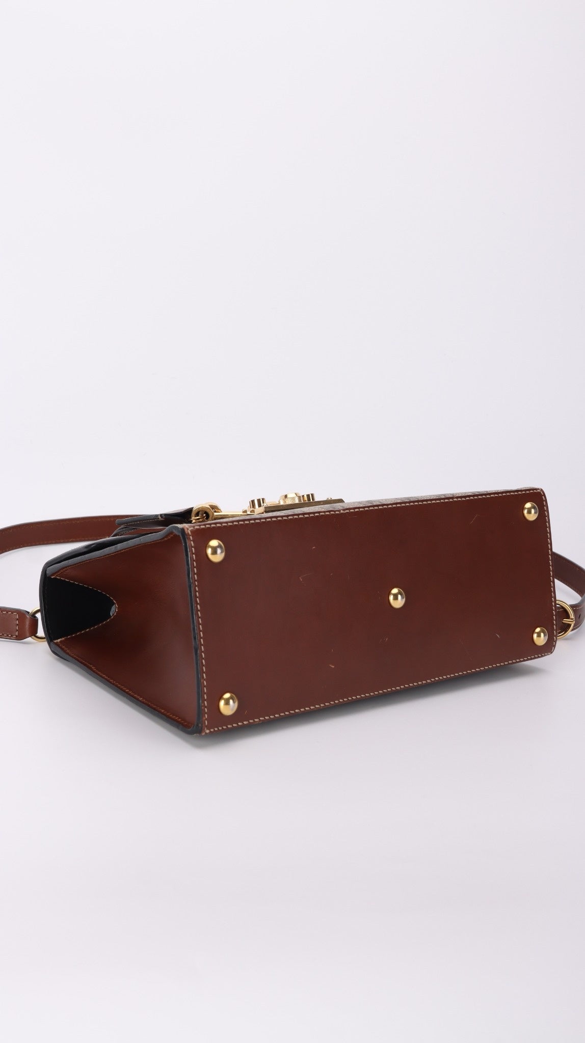 Gucci Padlock Shoulder Bag - Black