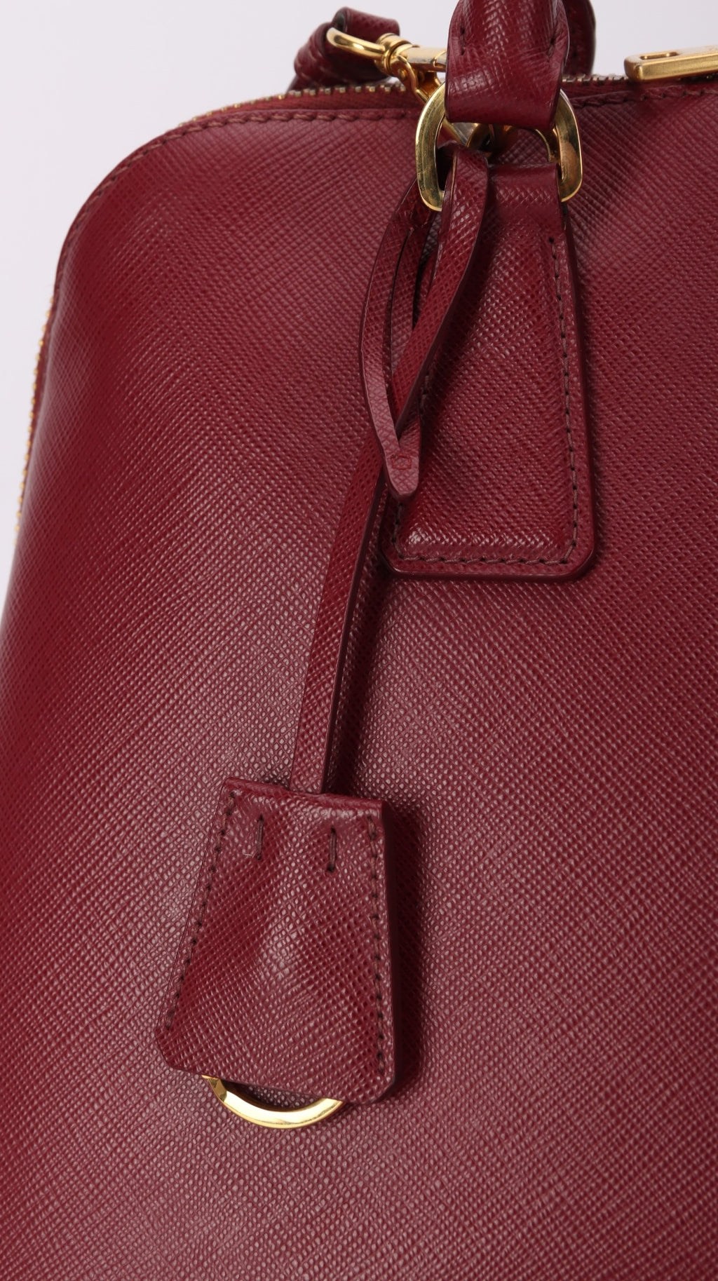 Prada Promenade Shoulder Bag - Burgundy