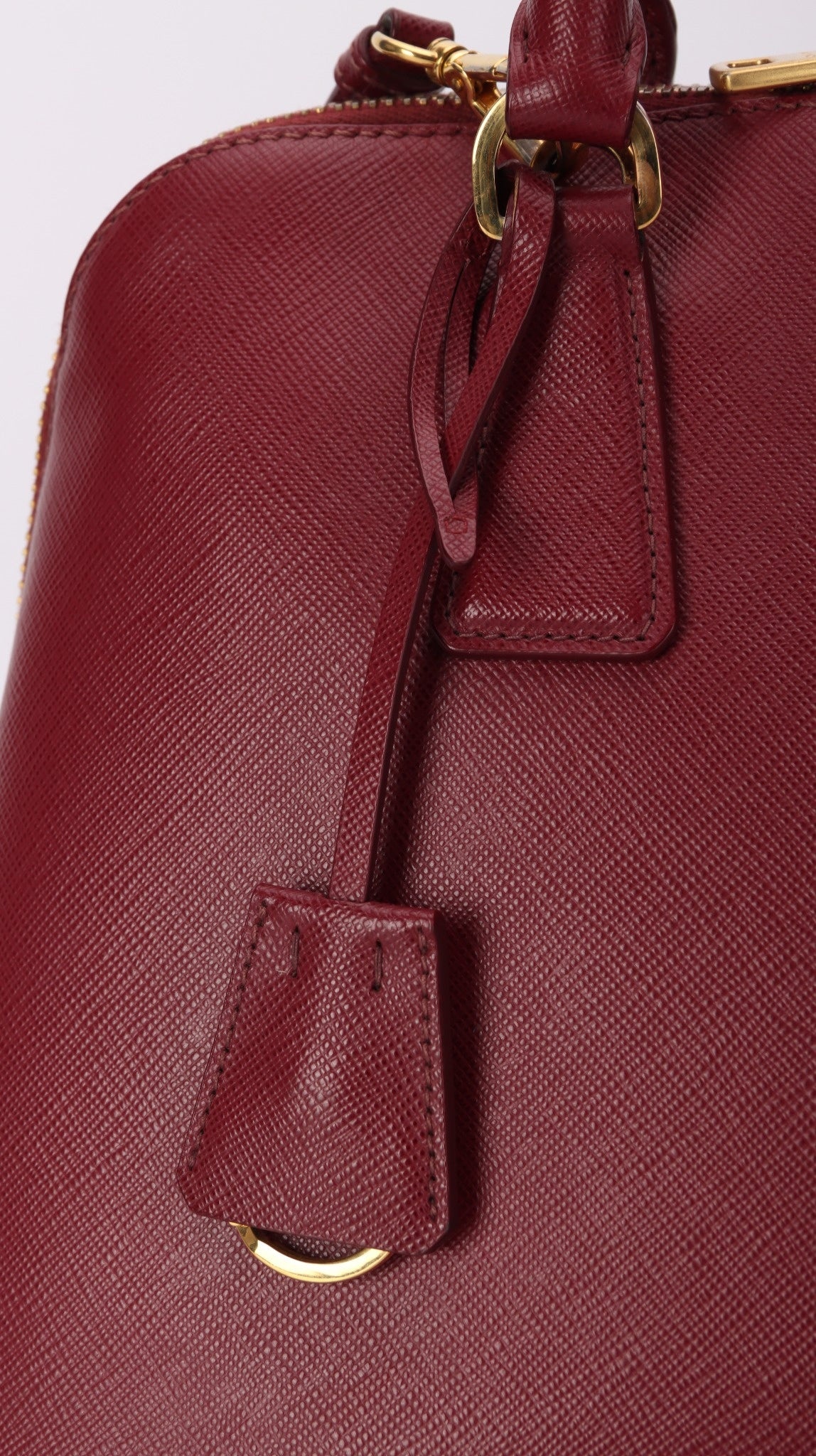 Prada Promenade Shoulder Bag - Burgundy