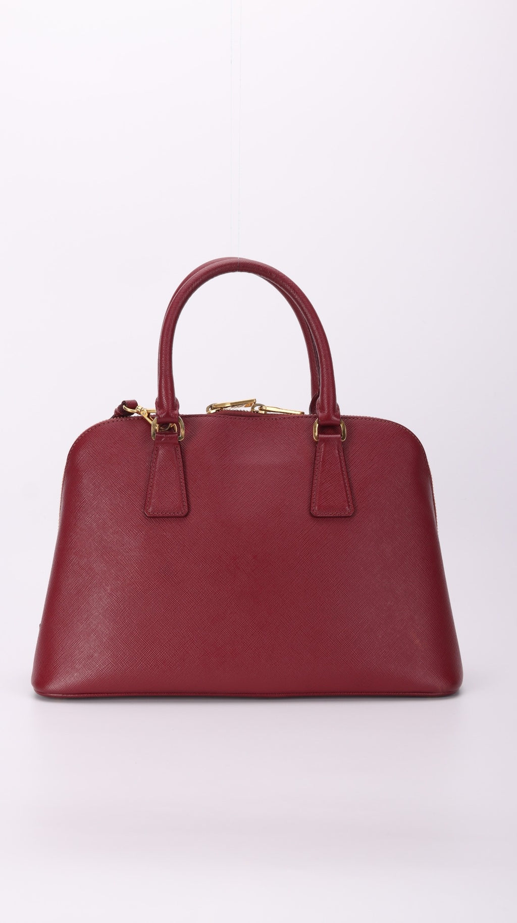 Prada Promenade Shoulder Bag - Burgundy
