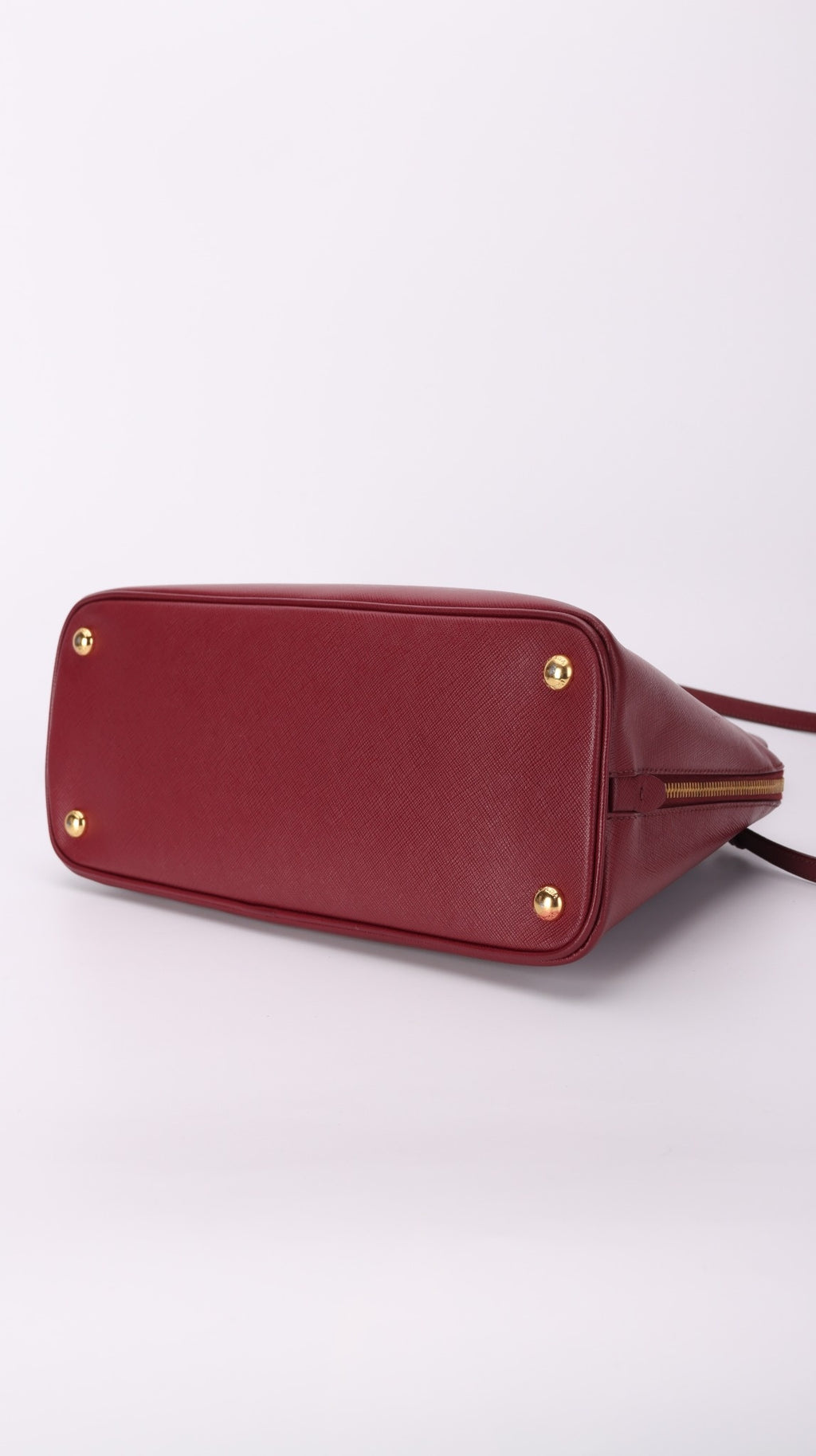 Prada Promenade Shoulder Bag - Burgundy