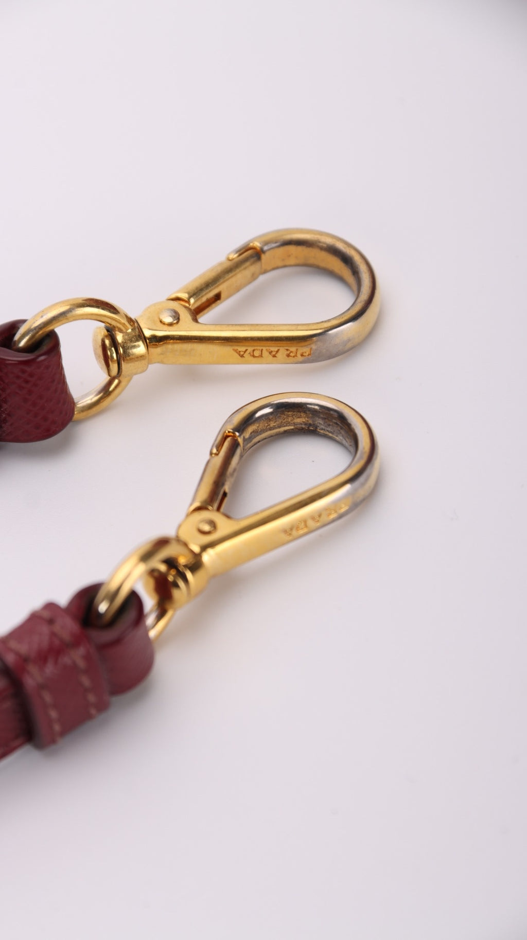 Prada Promenade Shoulder Bag - Burgundy