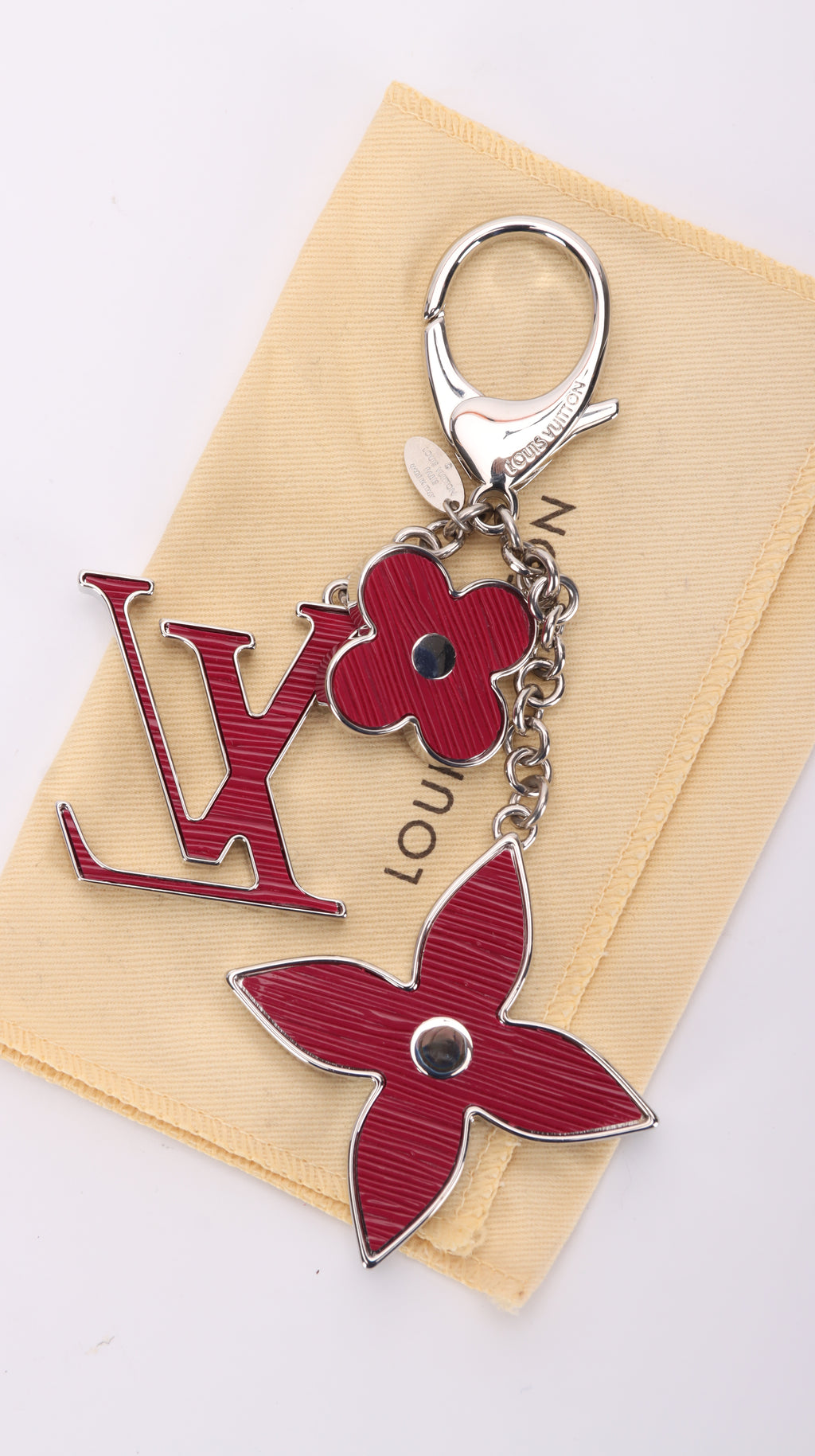 Louis Vuitton Key Ring - Red