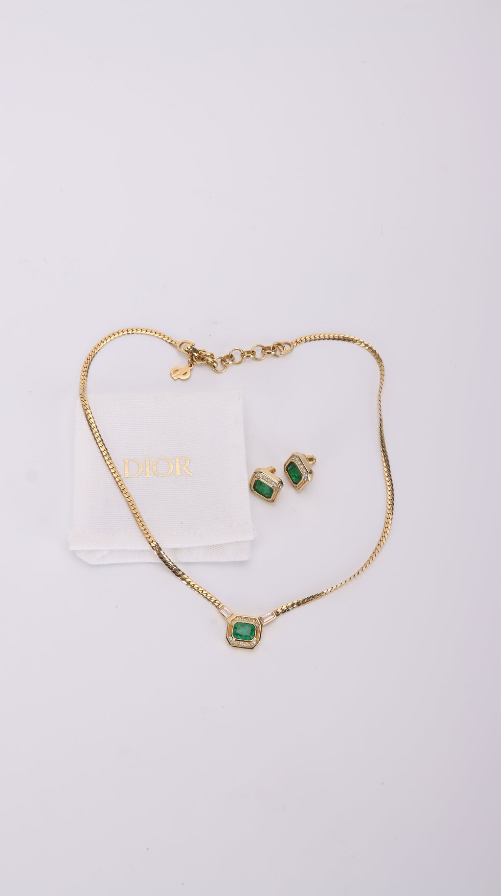 Dior Necklace Set - Glod