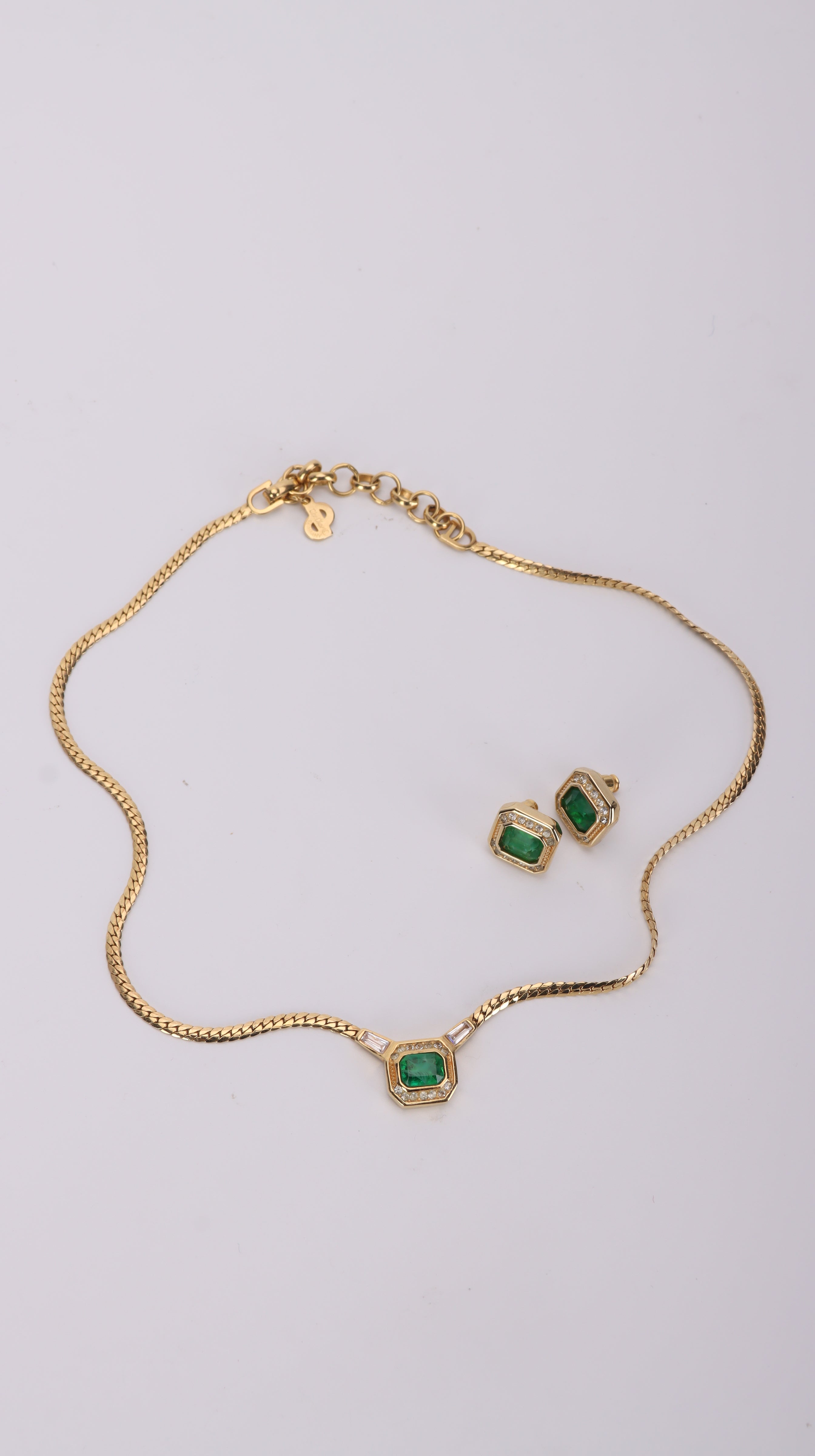 Dior Necklace Set - Glod
