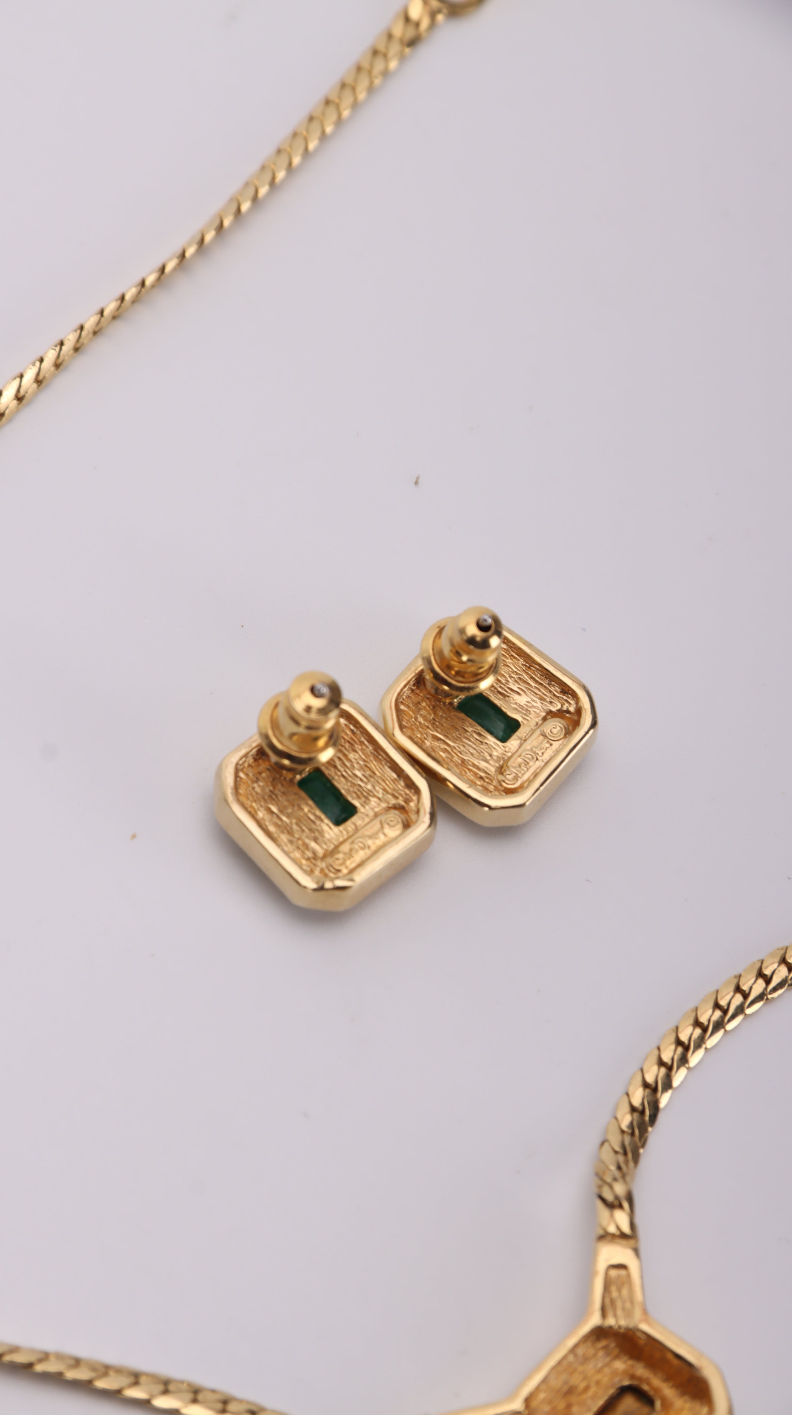 Dior Necklace Set - Glod