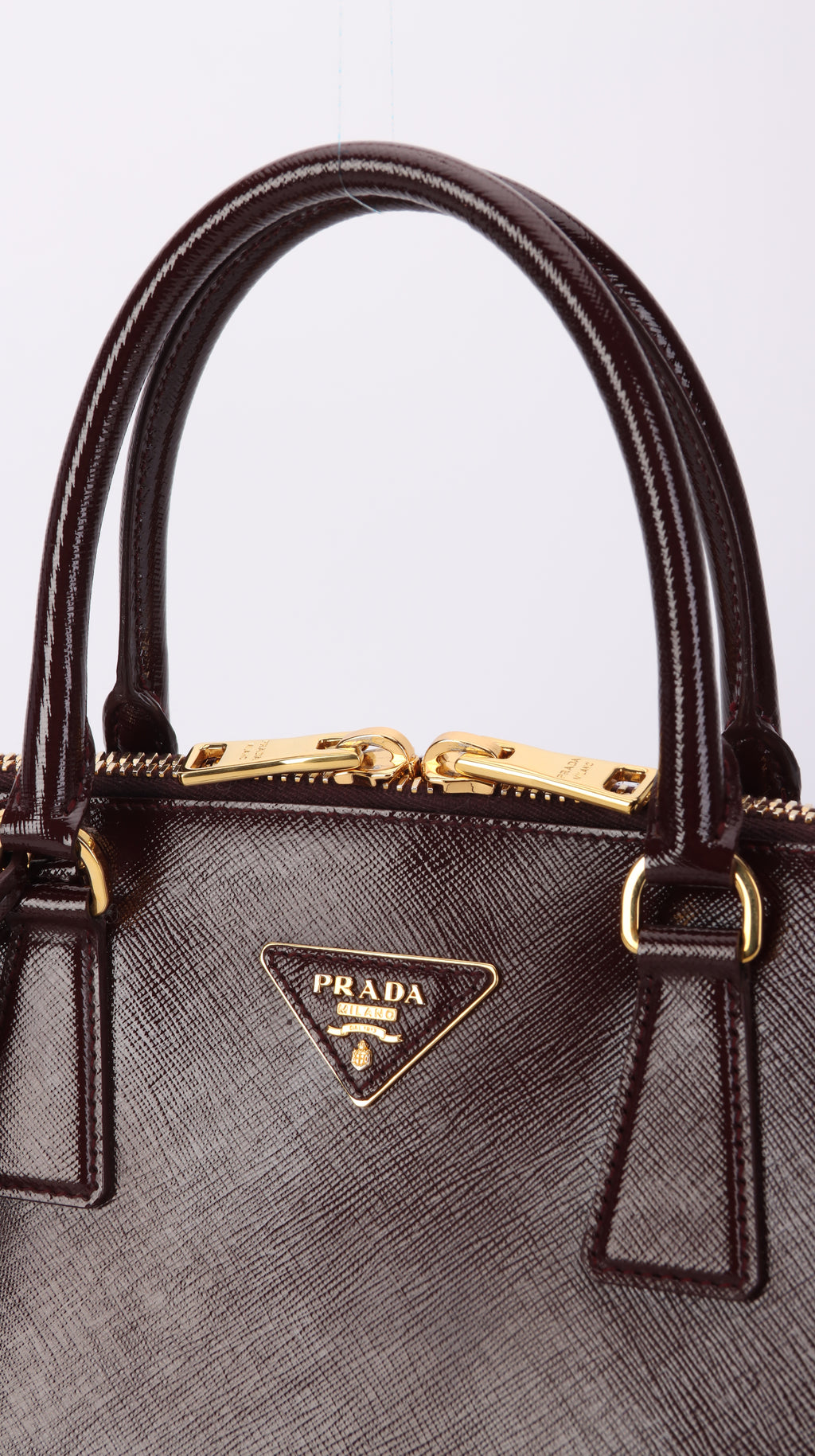 Prada Promenade Shoulder Bag - Burgundy