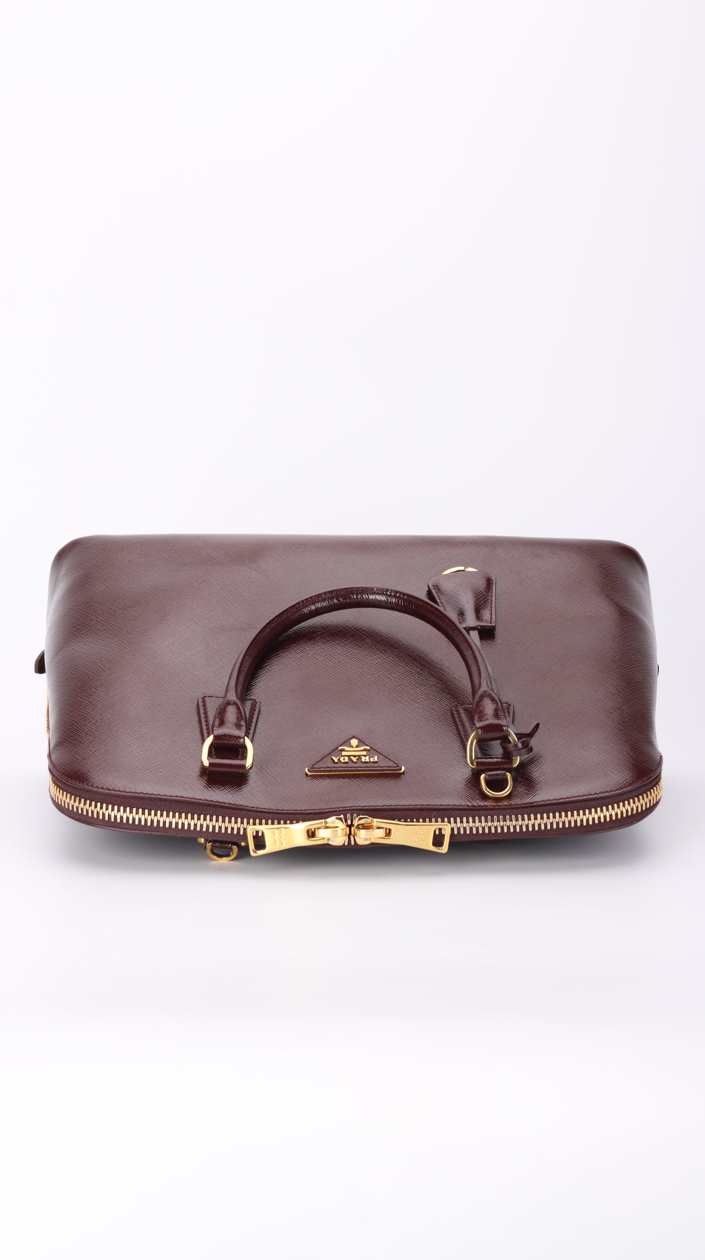 Prada Promenade Shoulder Bag - Burgundy