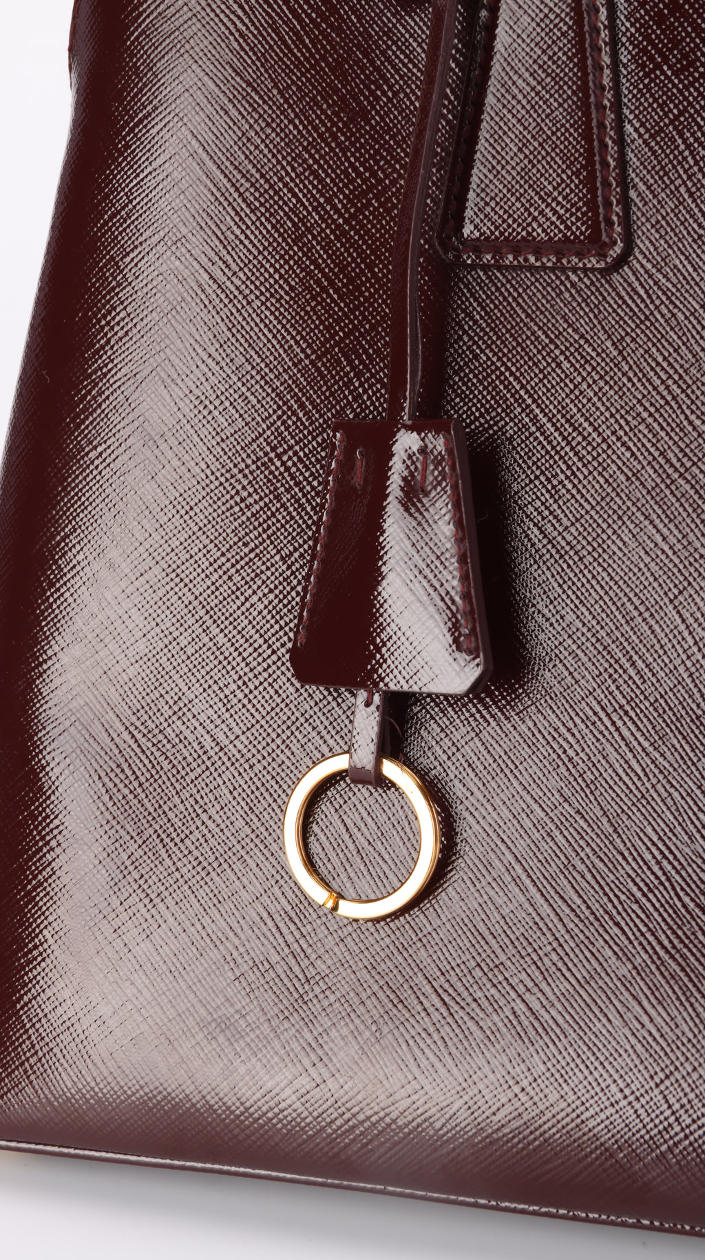 Prada Promenade Shoulder Bag - Burgundy